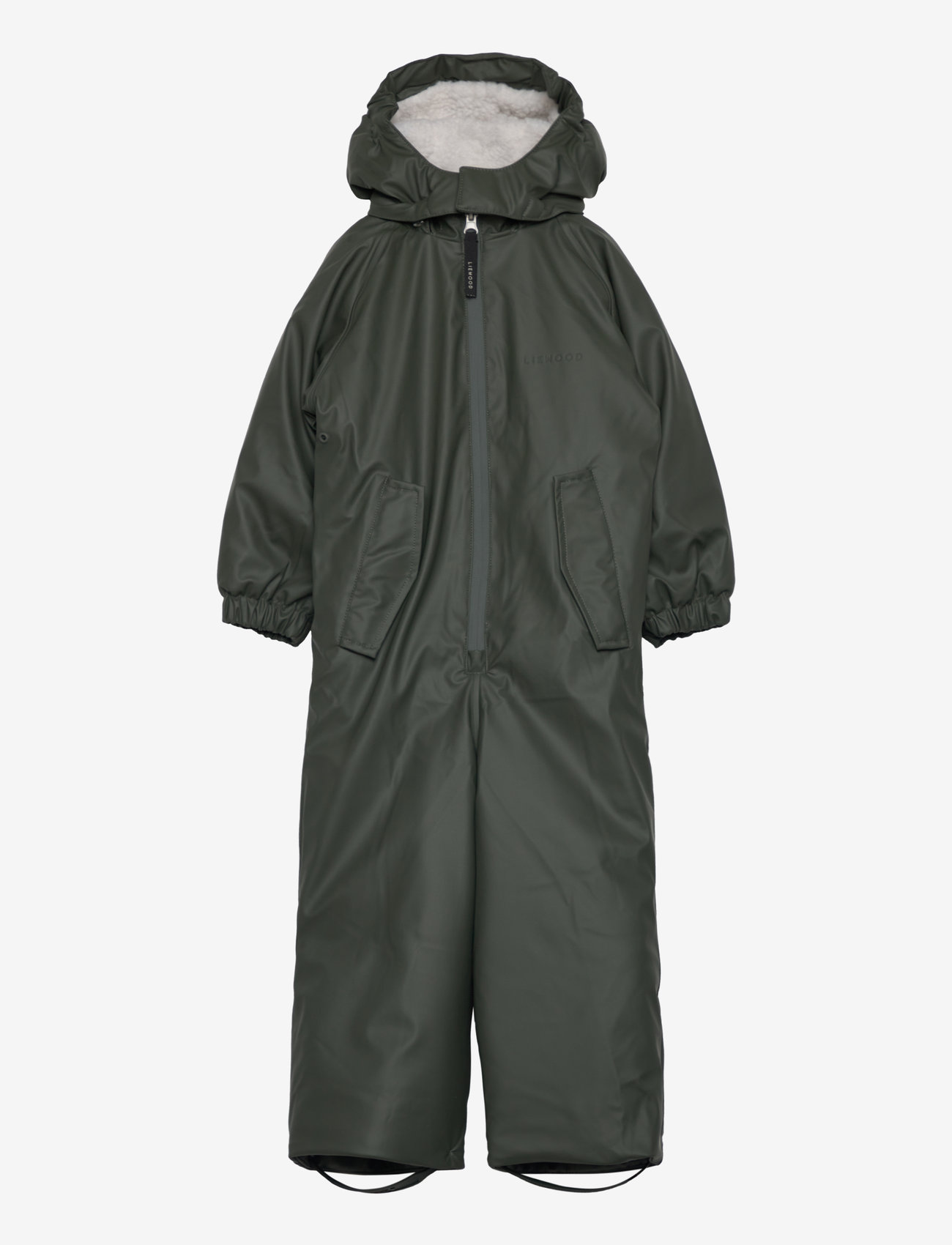 Liewood - Naro Rain Suit - vinteroveraller - hunter green - 0