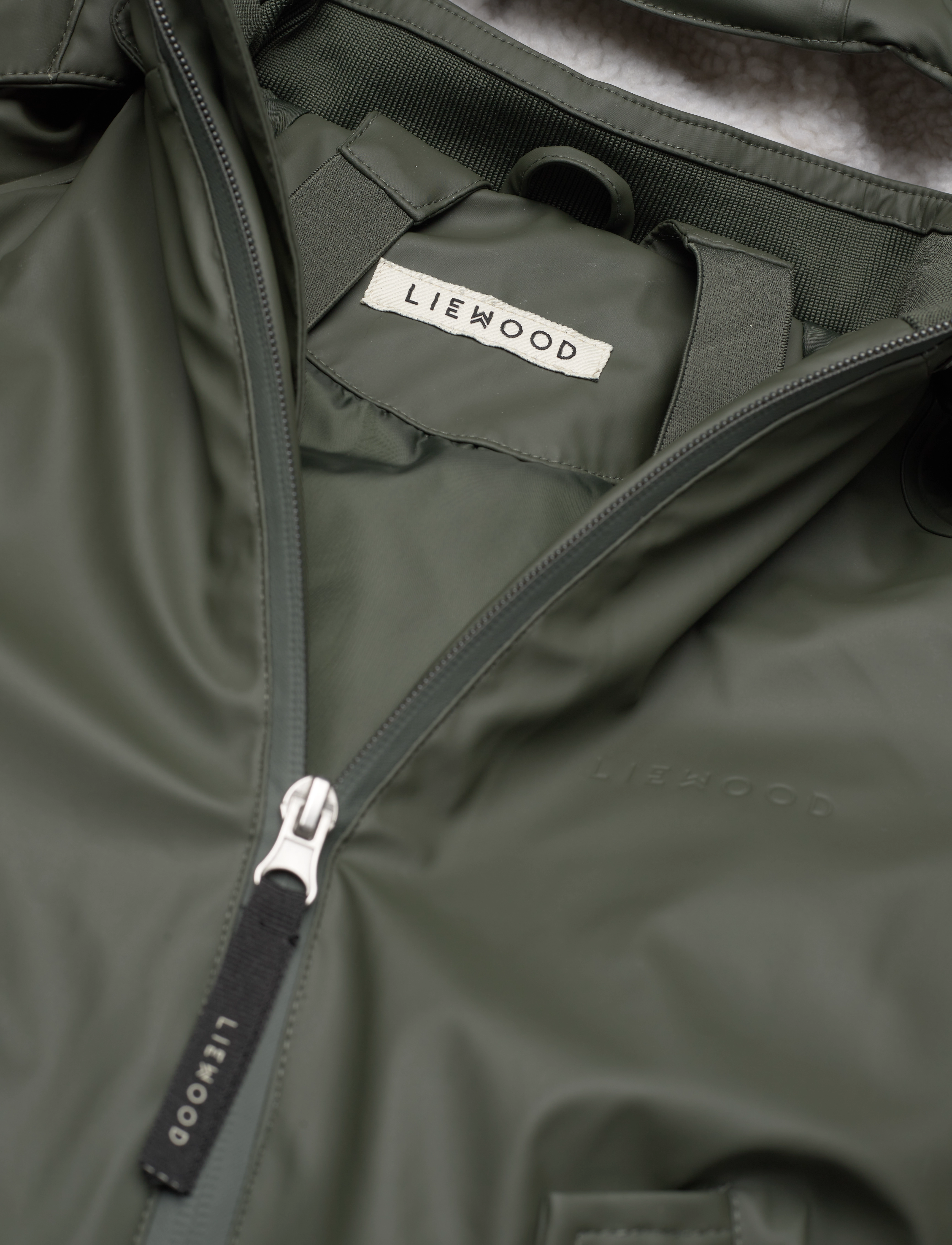 Liewood - Naro Rain Suit - snowsuit - hunter green - 2