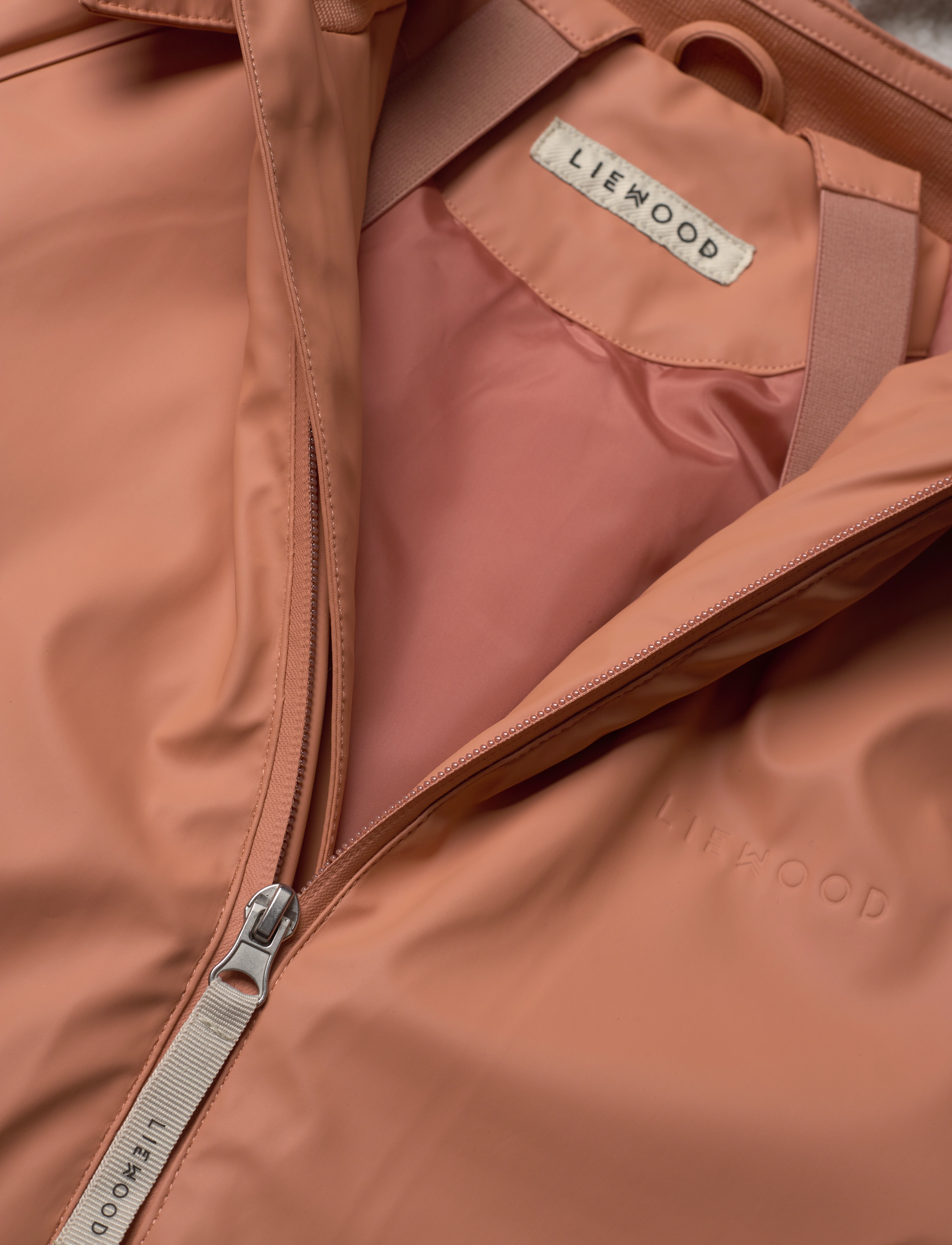 Liewood - Naro Rain Suit - overalls - tuscany rose - 2