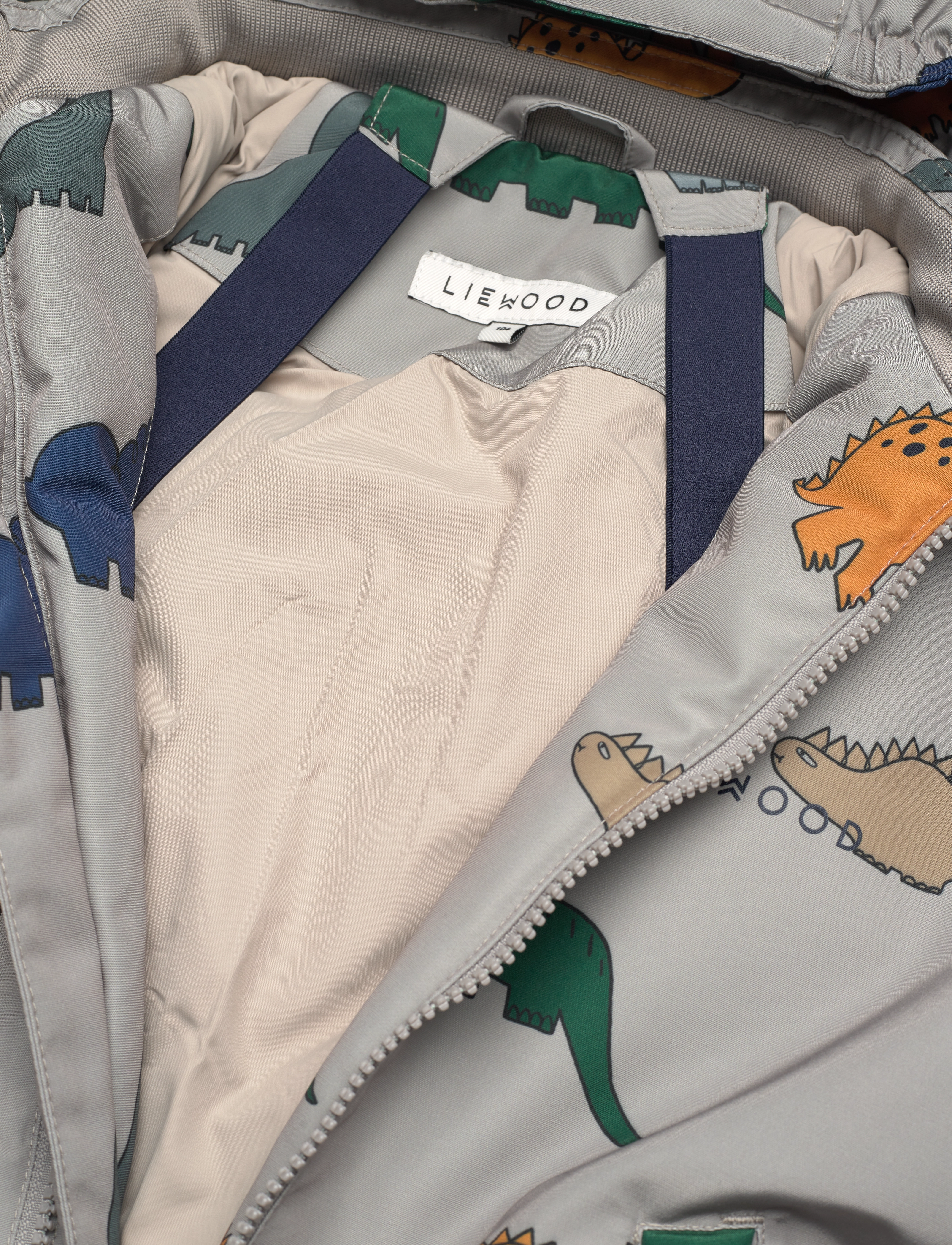 Liewood - Isa Snowsuit - overaller - dinosaurs / mist - 4