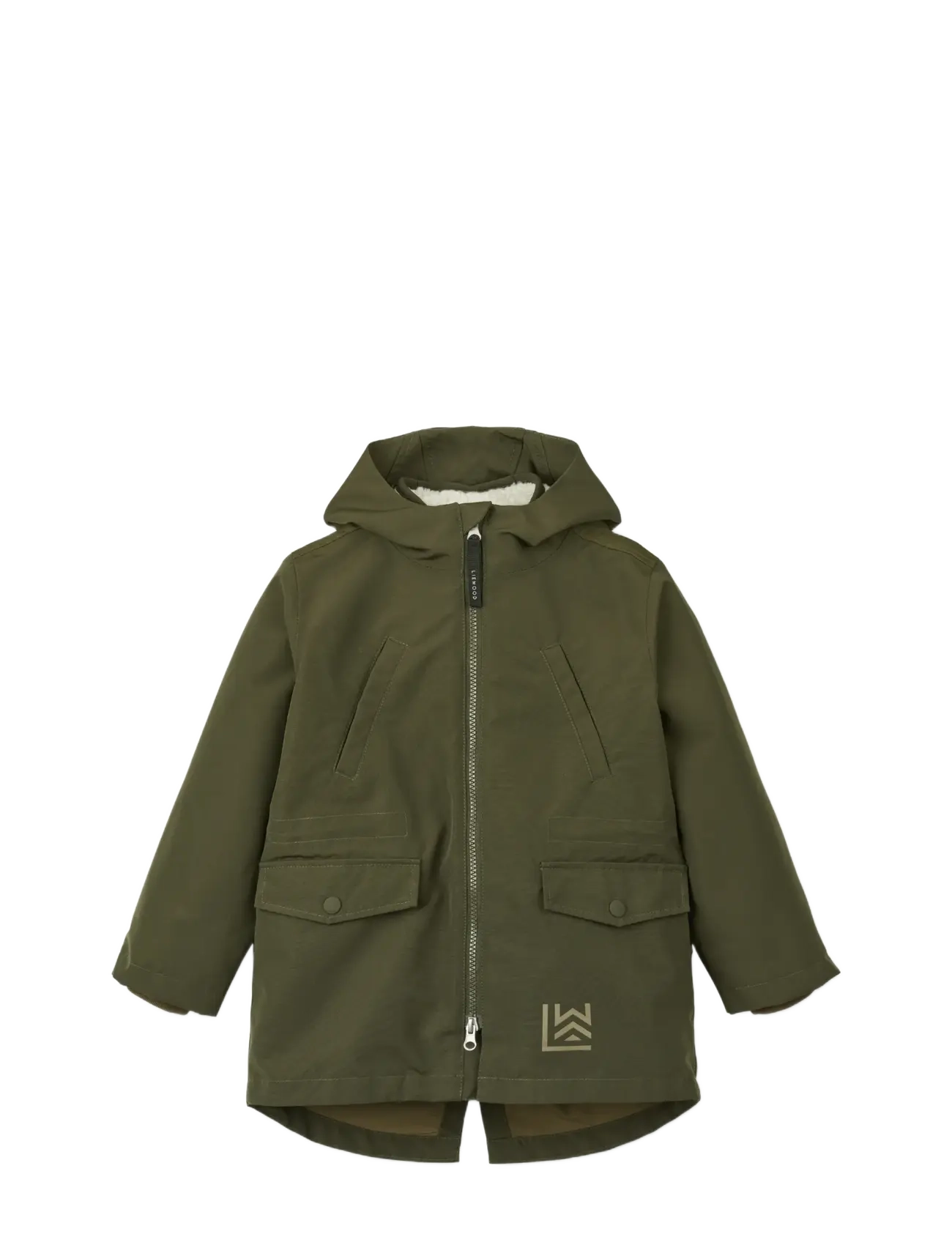 Liewood Timber 2 in 1 Jacket - Lapsed 98-134 - ARMY BROWN MIX / khaki/green
