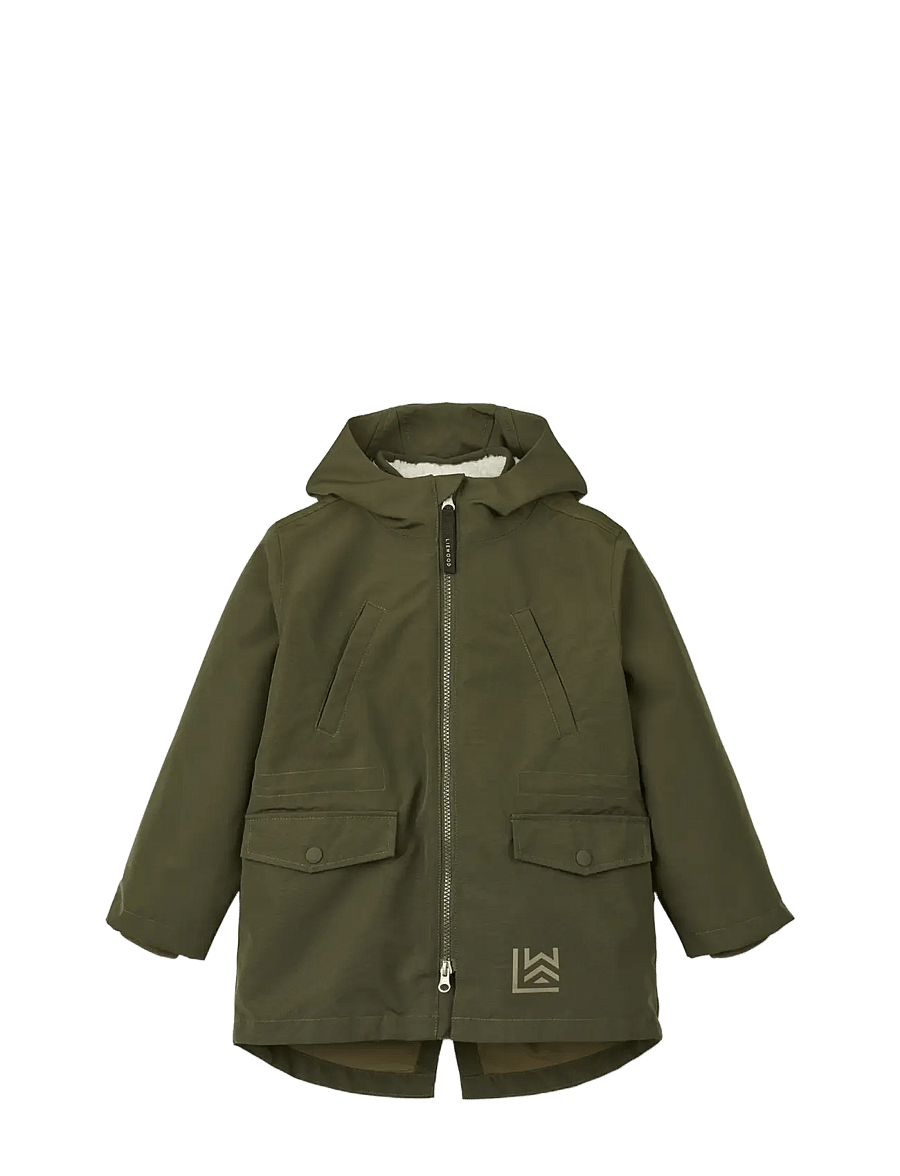 Liewood - Timber 2 in 1 Jacket - puhvis ja polsterdatud - army brown mix - 0