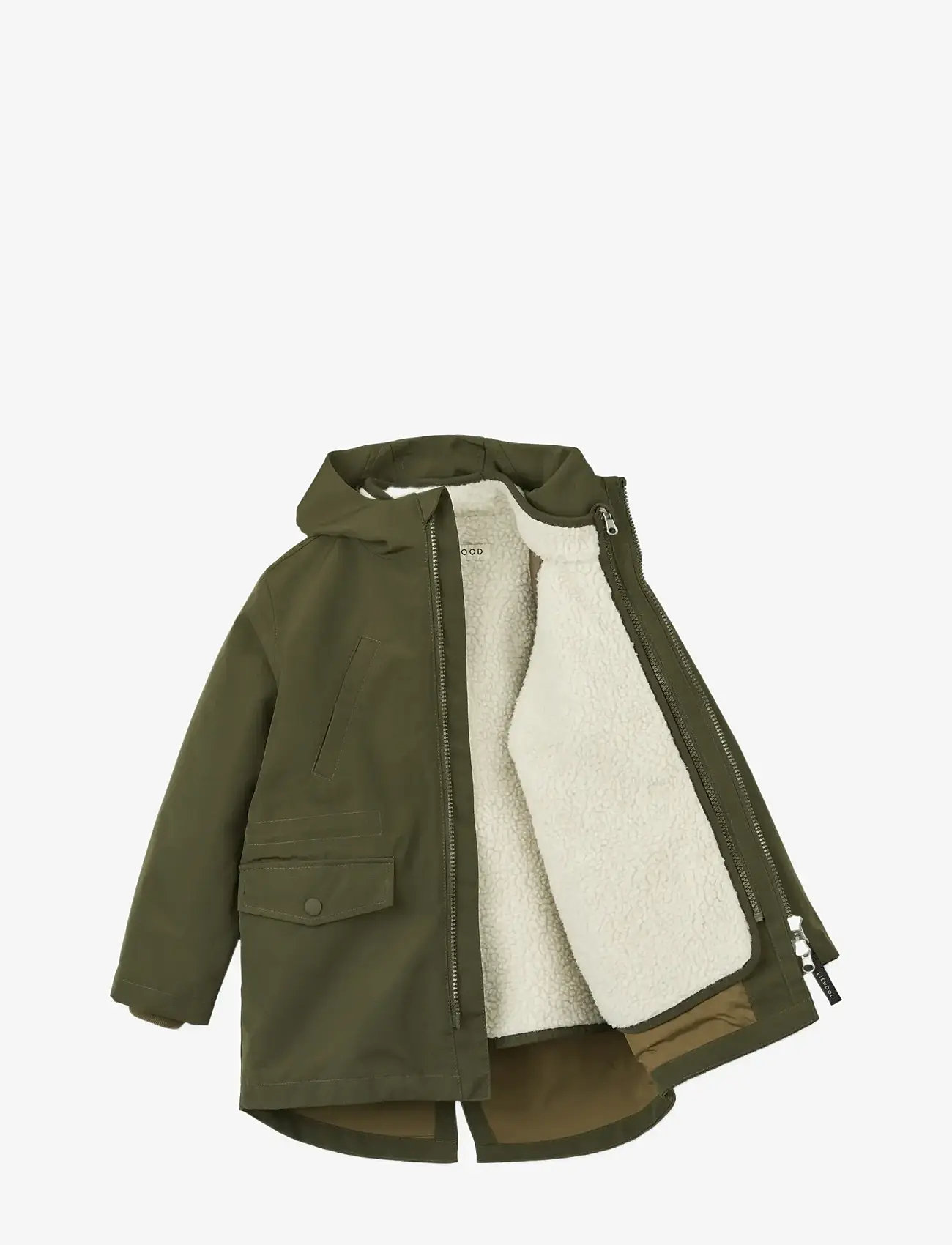 Liewood - Timber 2 in 1 Jacket - vinterjakker - army brown mix - 2