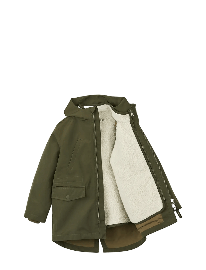 Liewood - Timber 2 in 1 Jacket - puffer & padded - army brown mix - 2