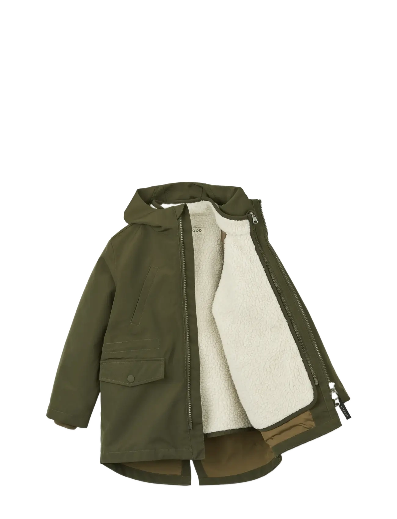 Liewood - Timber 2 in 1 Jacket - jakker - army brown mix - 2