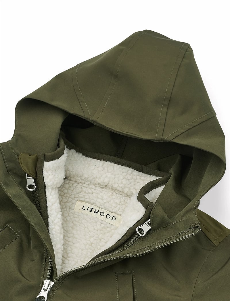 Liewood - Timber 2 in 1 Jacket - puffer & padded - army brown mix - 4