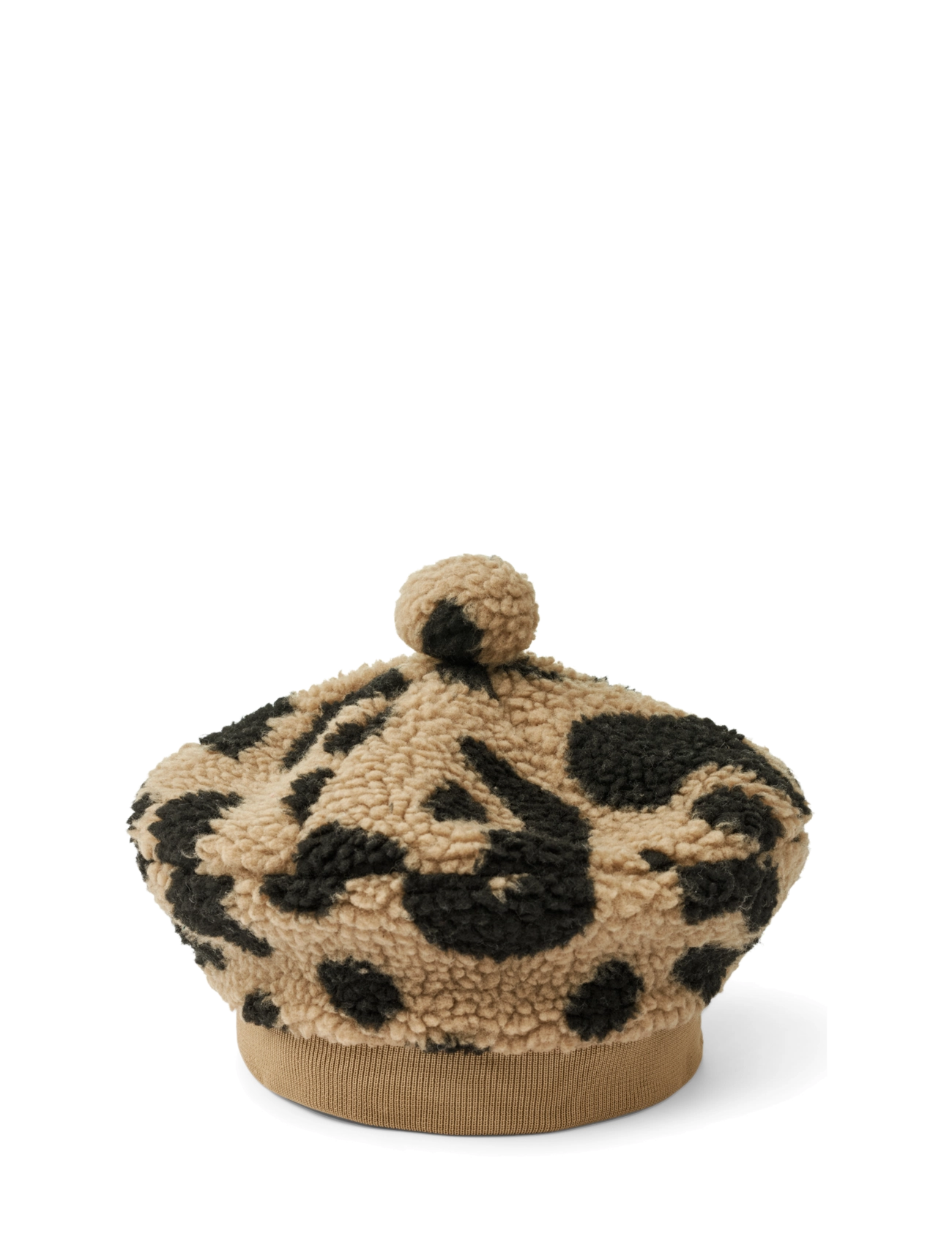 Liewood Poplar Pile Beret Hat - Beebiriided - MEGA LEO / OAT MIX / beige