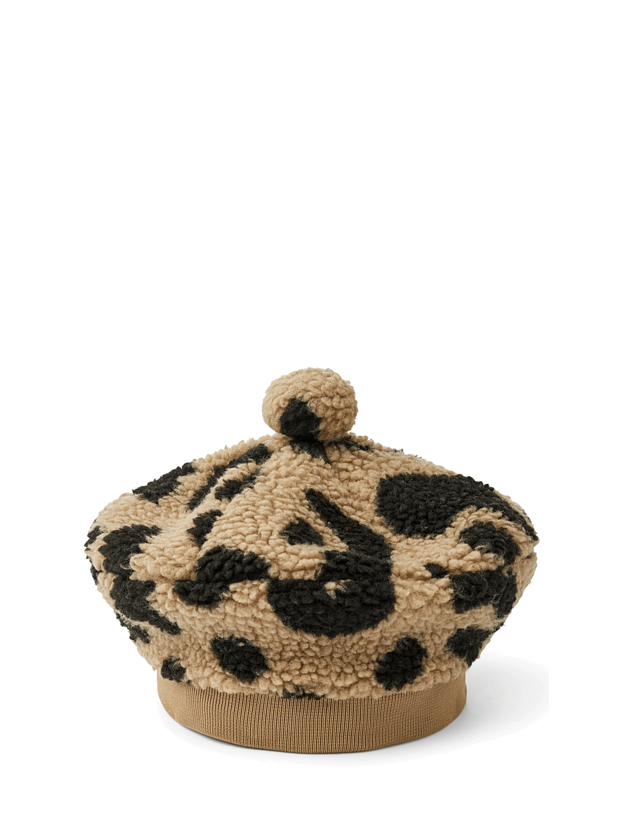 Liewood - Poplar Pile Beret Hat - mega leo / oat mix - 1