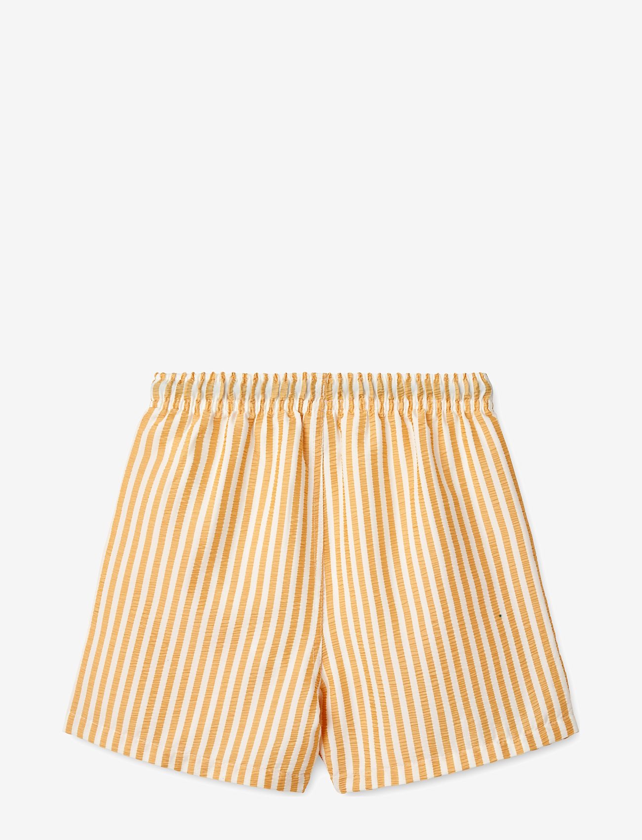 Liewood - Duke Stripe Board Shorts - shorts en molleton - y/d stripe yellow mellow/crÈme de la crÈme - 1