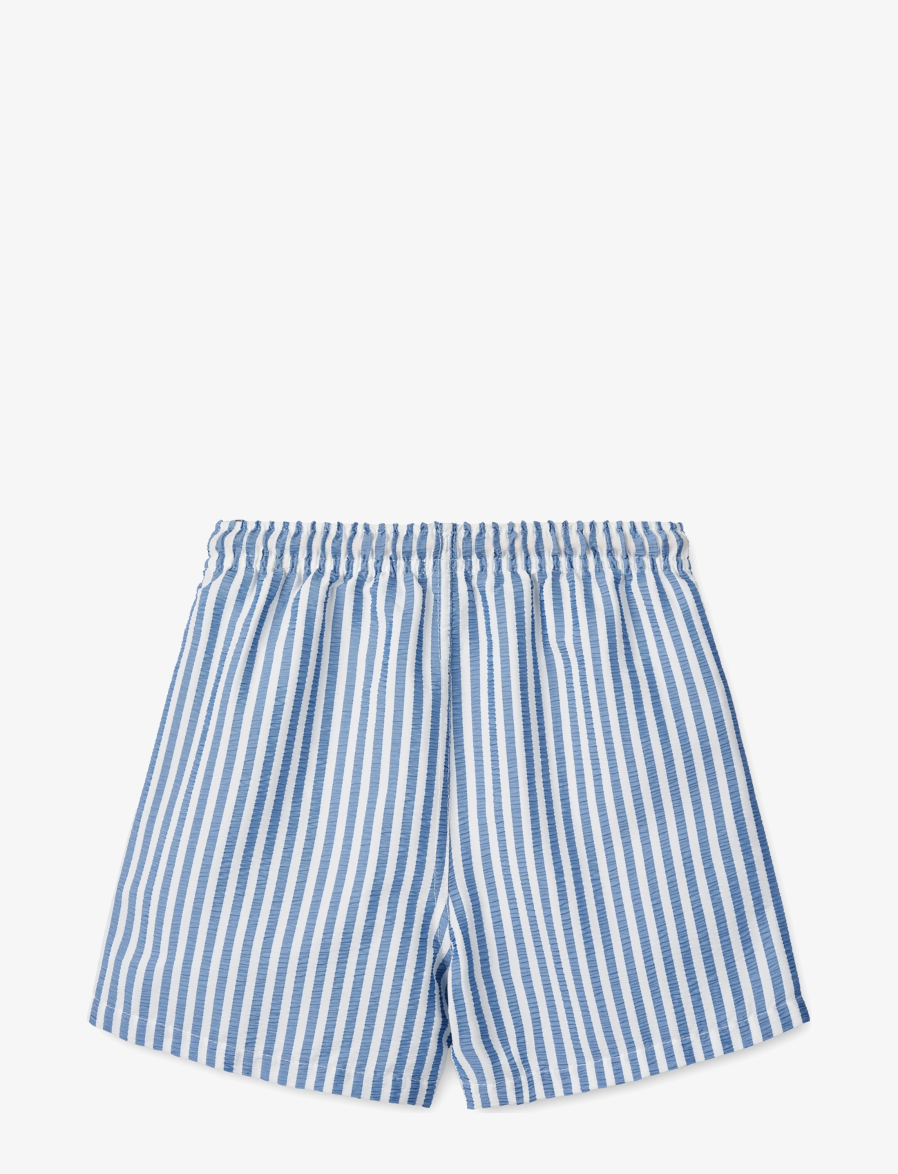 Liewood - Duke Stripe Board Shorts - y/d stripe riverside/creme de la creme - 1