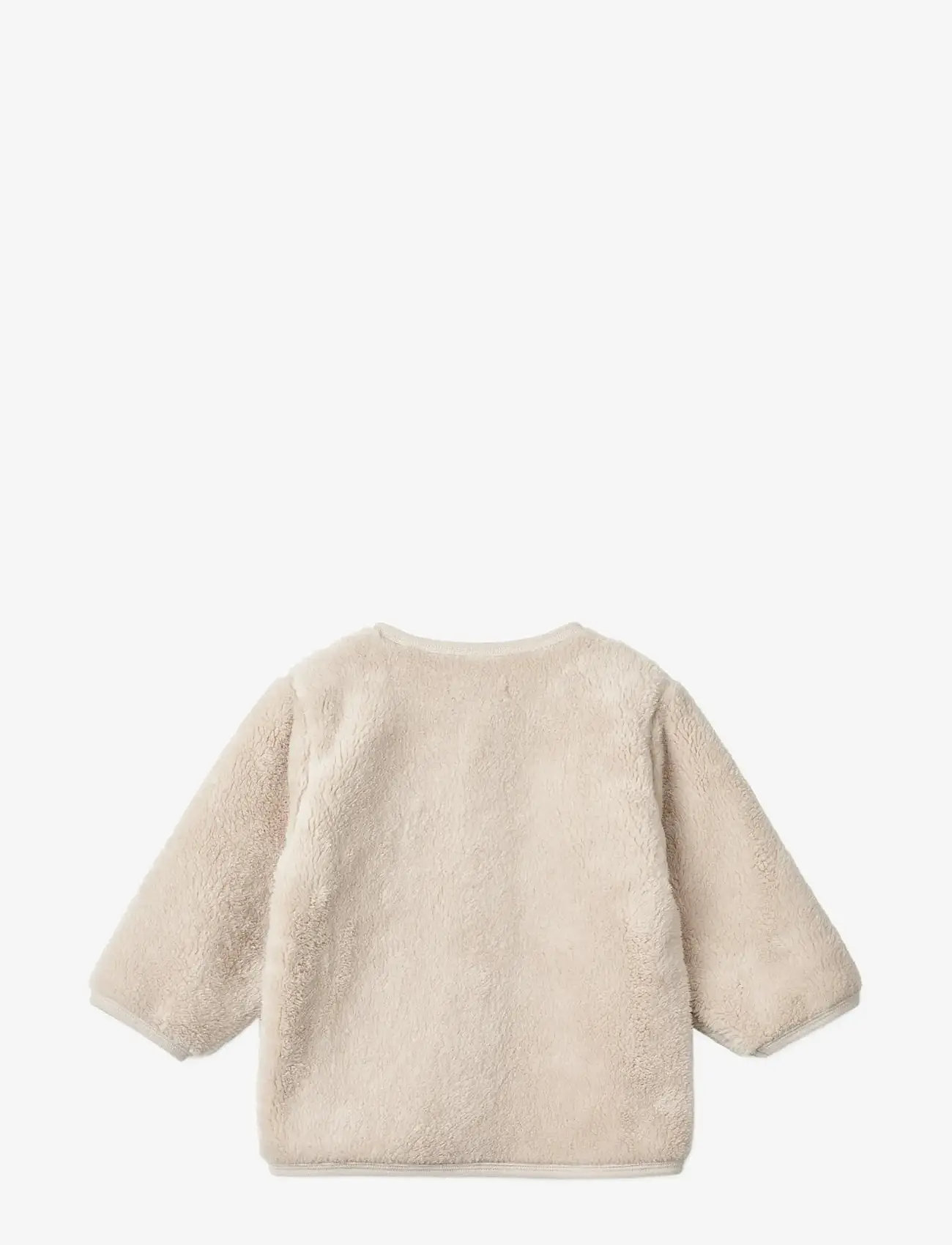 Liewood - Benoit Baby Pile Jacket - fleecejackor - sandy - 1