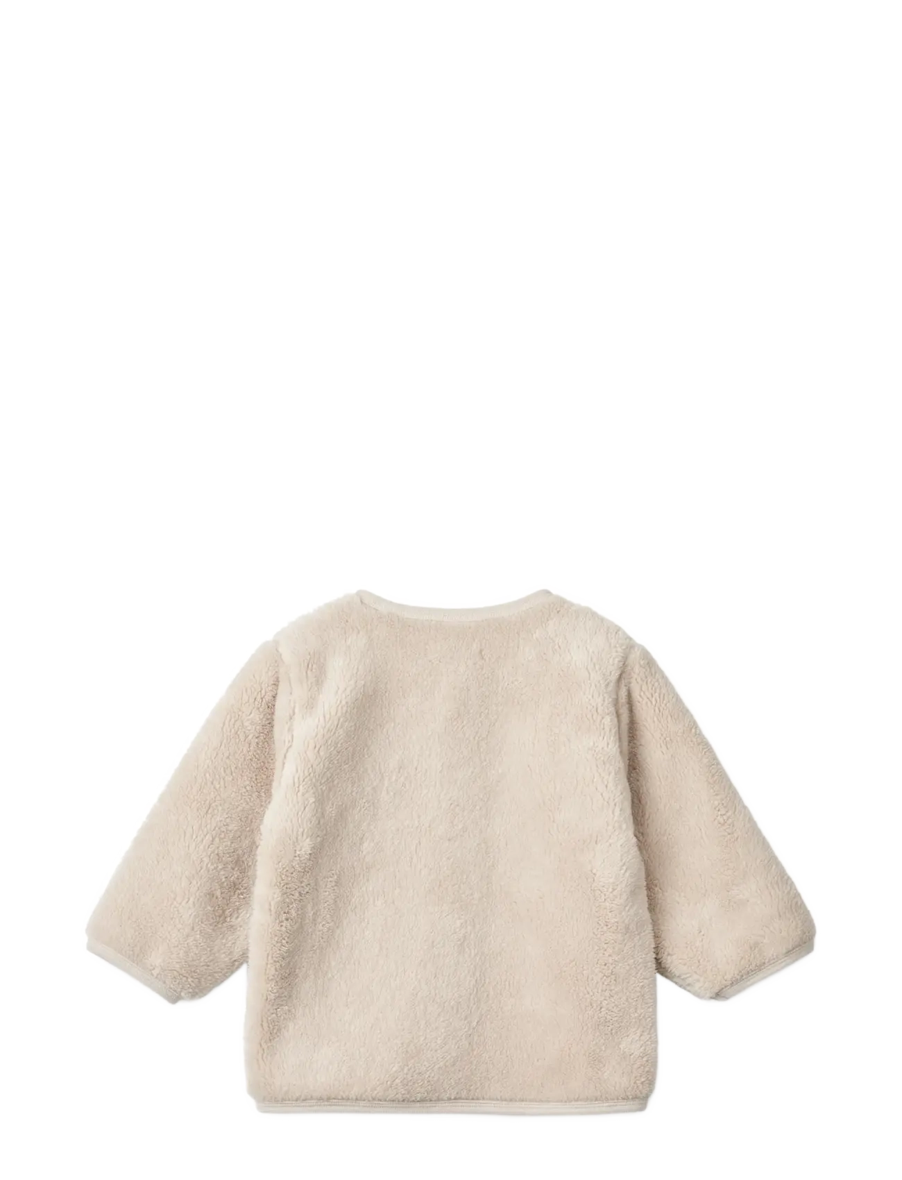 Liewood - Benoit Baby Pile Jacket - fleece-jakke - sandy - 1