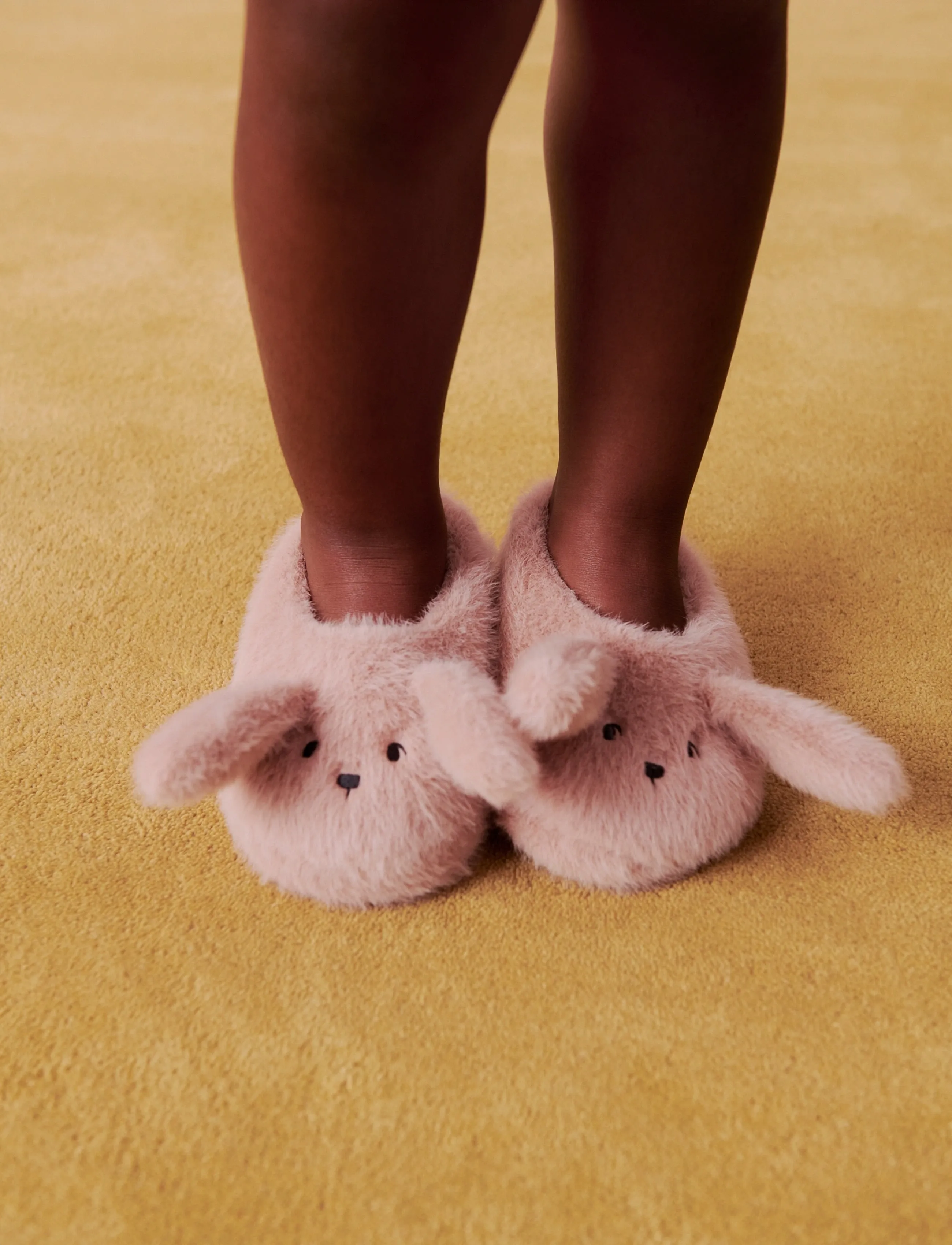 Liewood Aviaja Rabbit Slippers, 28/29, Schuhe, Rosa - Slippers & Indoor Kinder