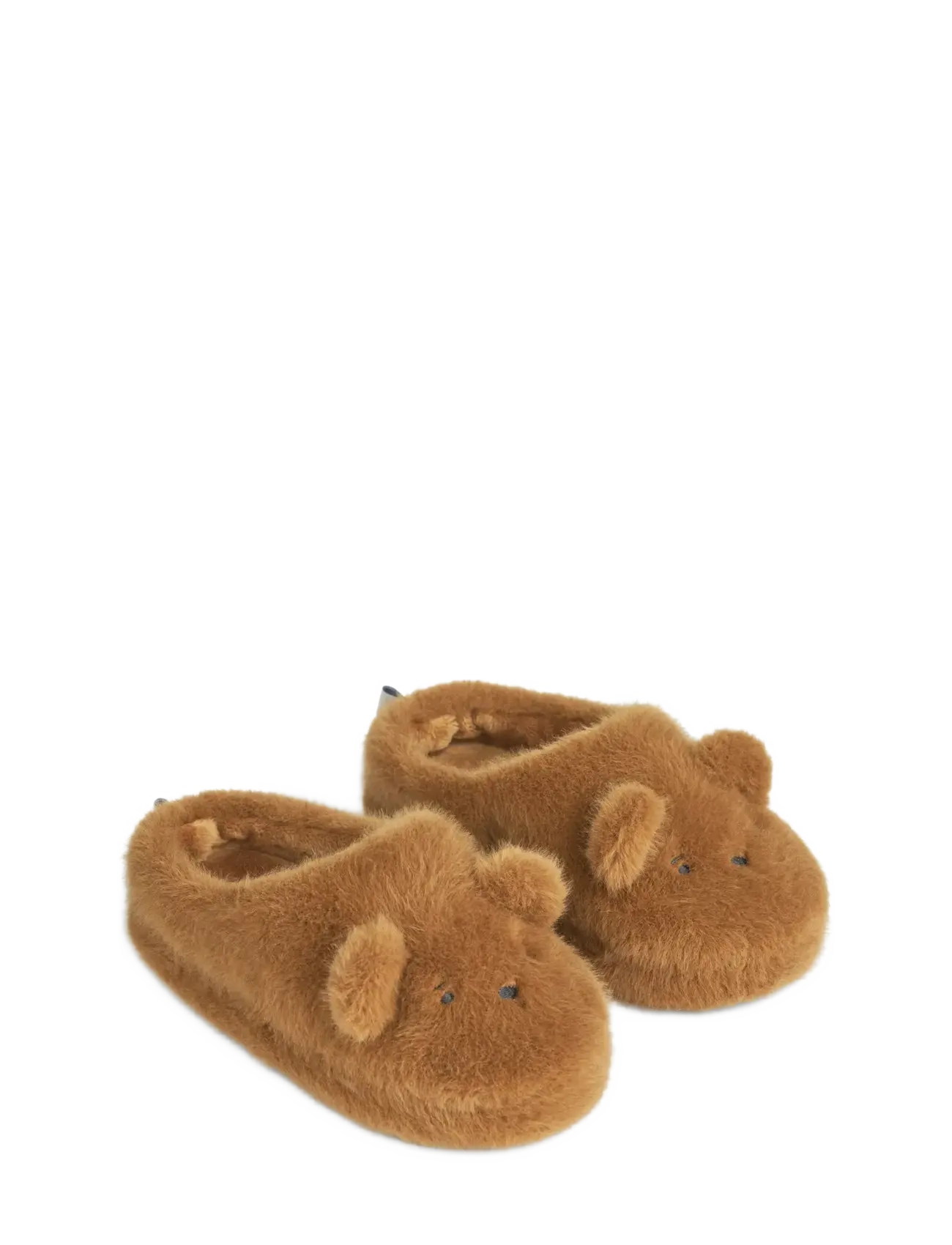 Aviaja Bear Slippers - GOLDEN CARAMEL