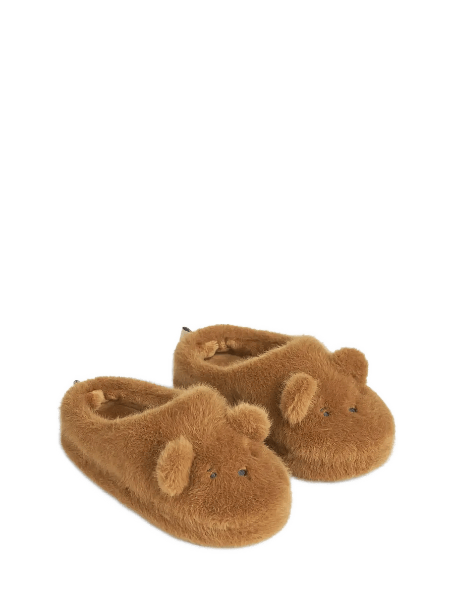 Liewood - Aviaja Bear Slippers - sussid - golden caramel - 0