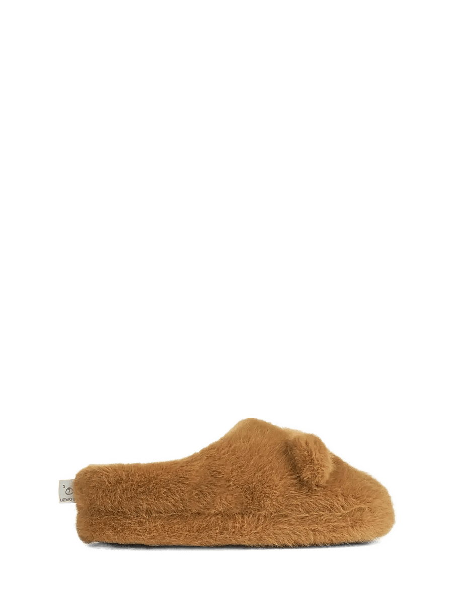 Liewood - Aviaja Bear Slippers - sussid - golden caramel - 2