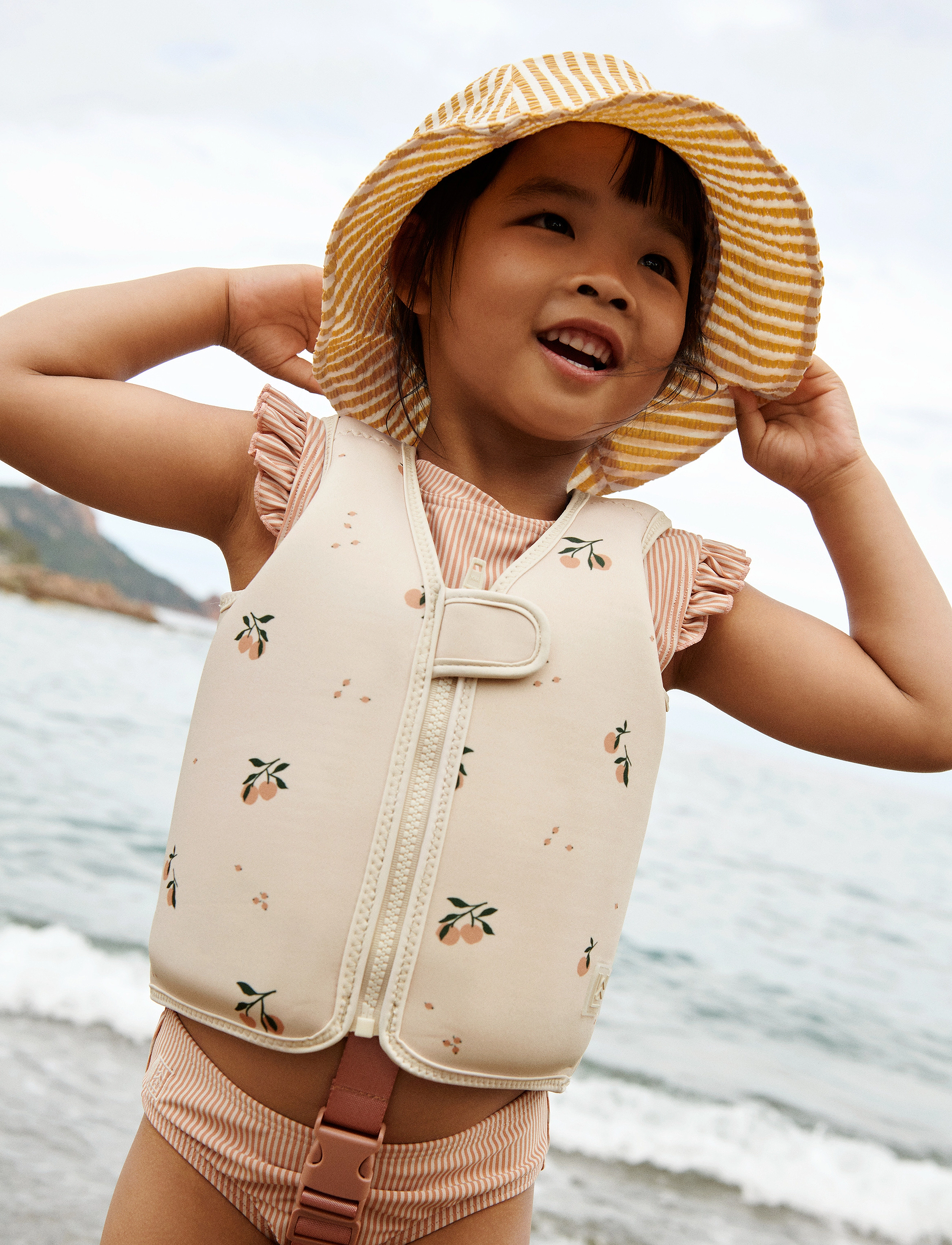 Liewood - Dove Swim Vest - svømmetilbehør - peach / sea shell - 0