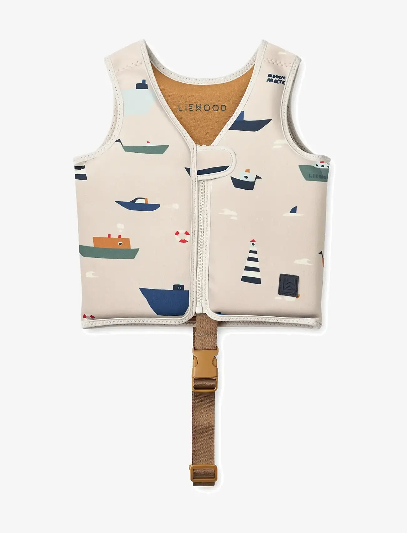 Liewood - Dove Swim Vest - svømmetilbehør - sailing / sandy - 1