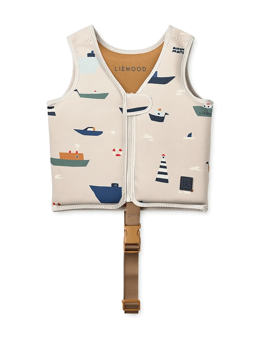 Liewood - Dove Swim Vest - schwimmzubehör - sailing / sandy - 1