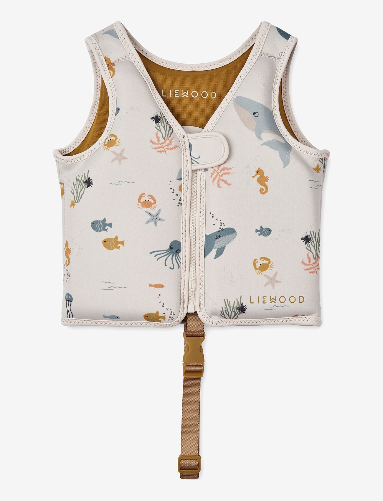 Liewood - Dove Swim Vest - svømmetilbehør - sea creature / sandy - 1