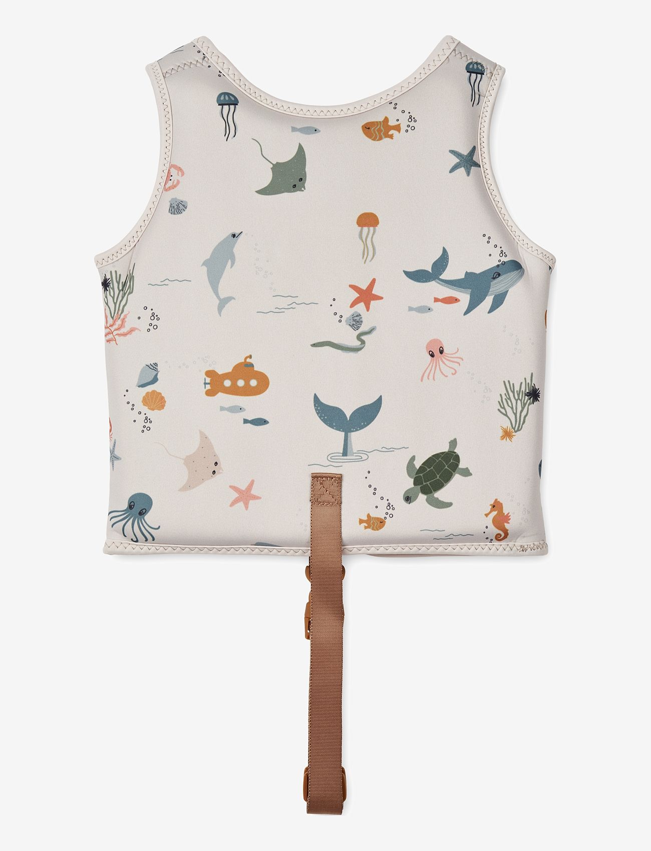 Liewood - Dove Swim Vest - svømmetilbehør - sea creature / sandy - 2