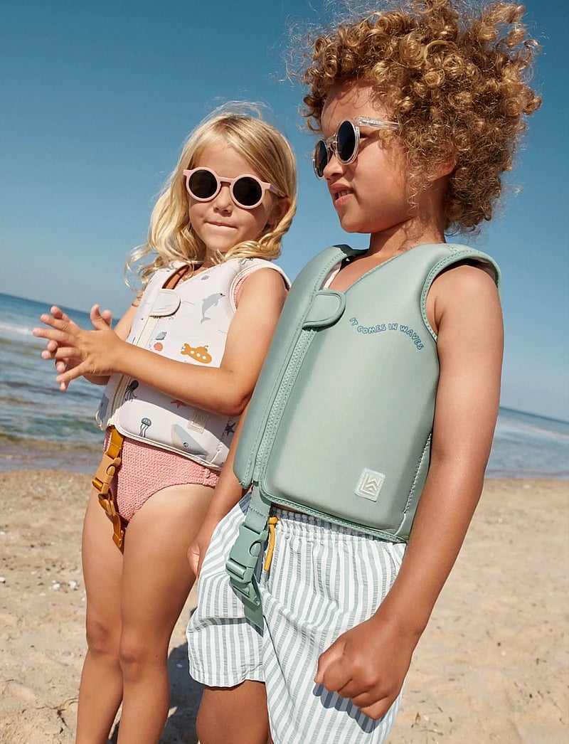 Liewood - Dove Swim Vest - svømmetilbehør - sea creature / sandy - 3