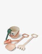 Harper Beach Set - PEACH MULTI MIX