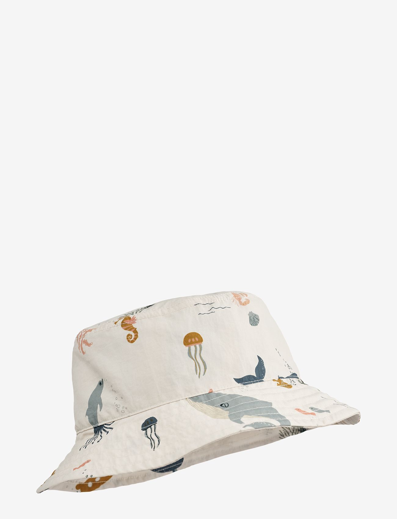 Liewood - Damon Printed bucket hat - sea creature / sandy - 0