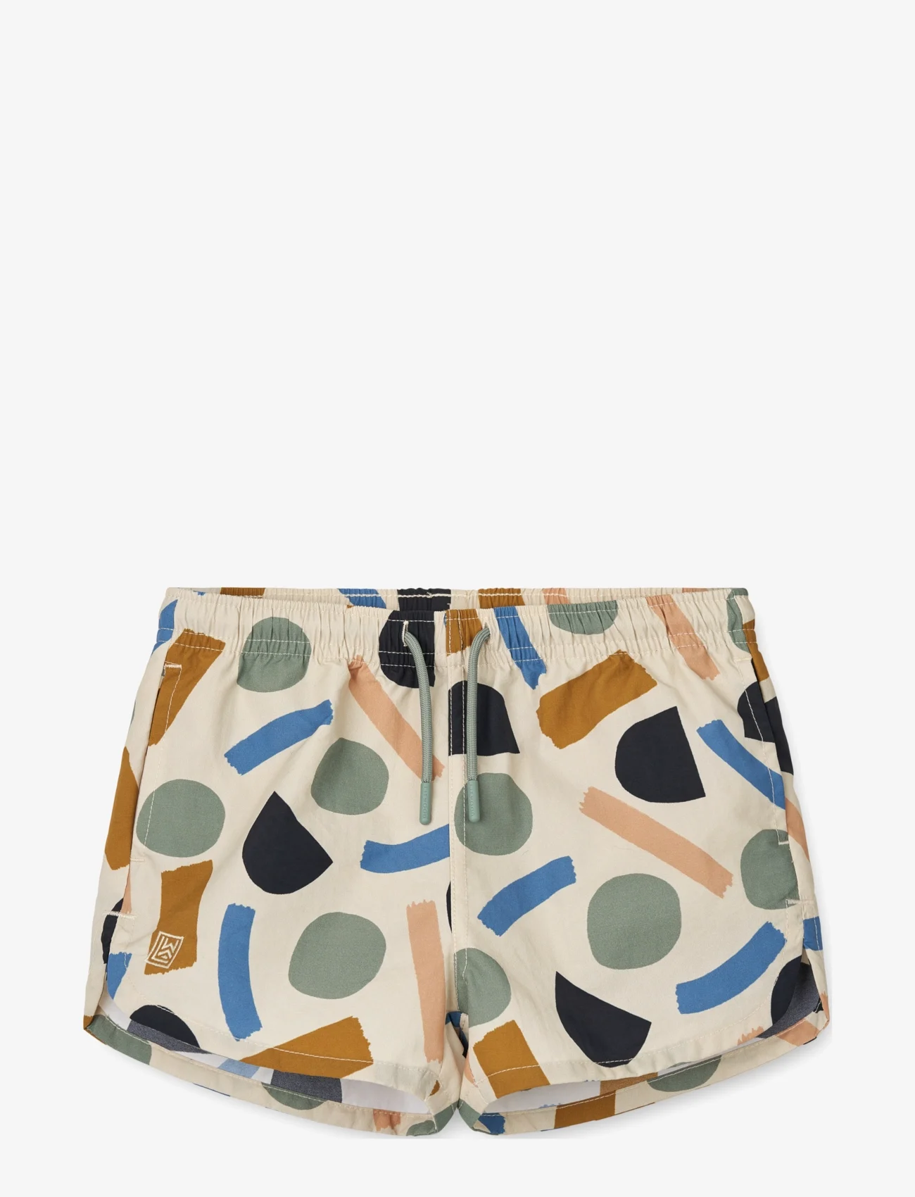 Liewood - Aiden Printed Board Shorts - shorts de bain - paint strokes / peppermint - 1