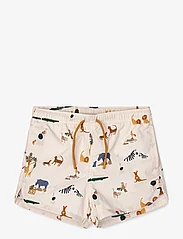 Liewood - Aiden Printed Board Shorts - shorts de bain - all together / sandy - 0