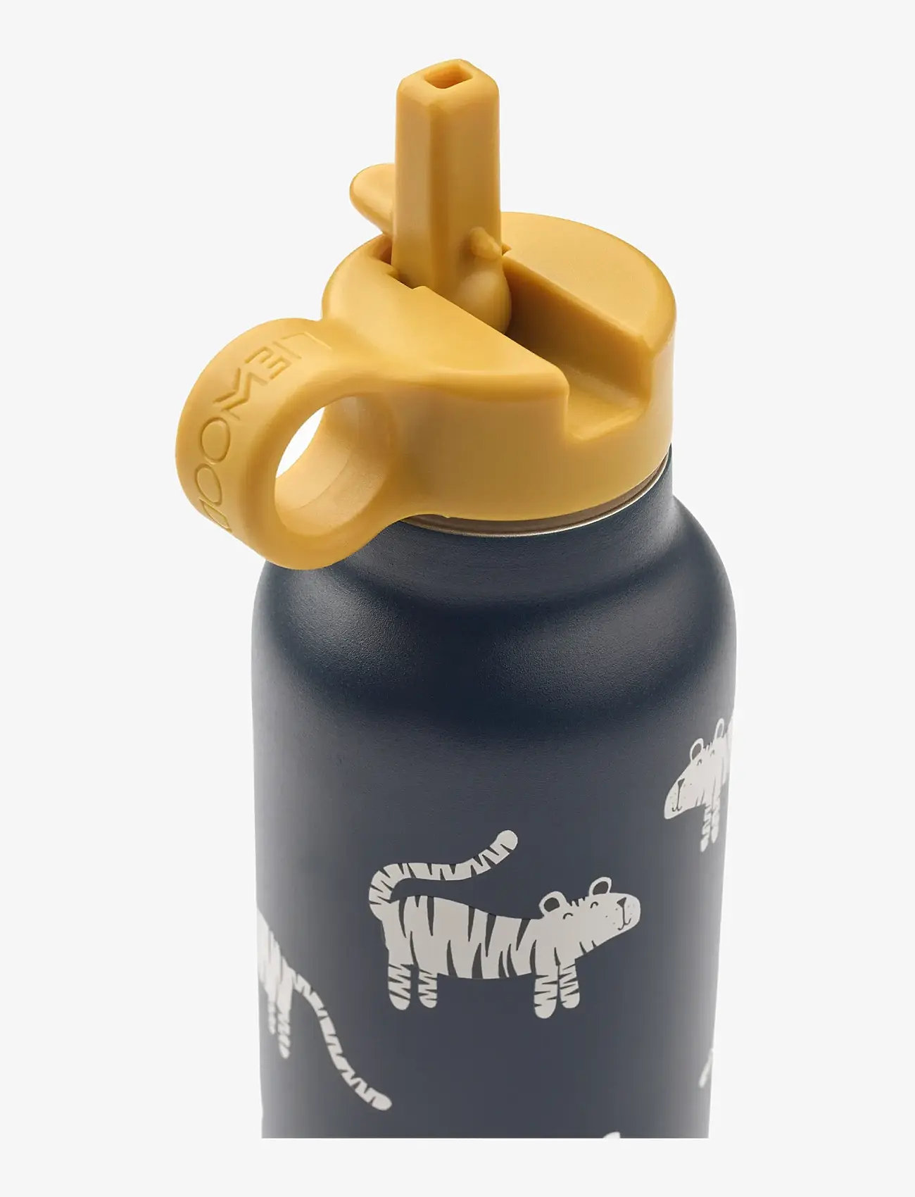 Liewood - Falk Water Bottle 500 ml - veepudelid - tiger / classic navy - 1