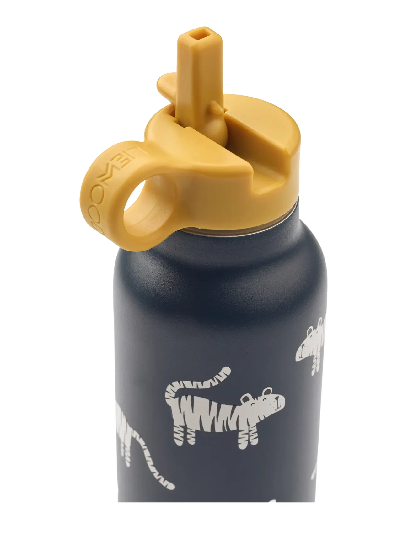 Liewood - Falk Water Bottle 500 ml - veepudelid - tiger / classic navy - 1