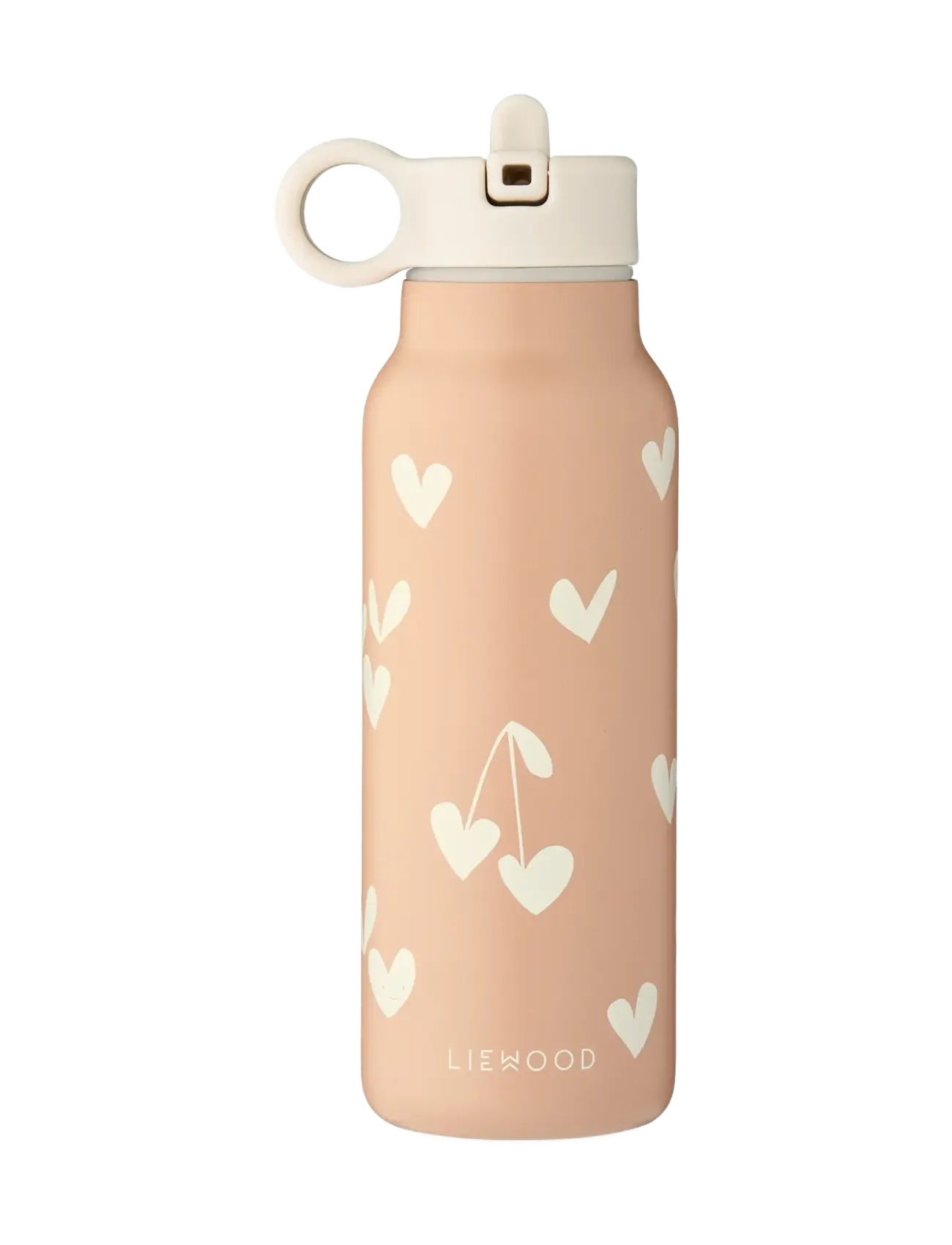 Liewood Falk Water Bottle 350 ml - Liewood - SWEETHEARTS / PALE TUSCANY / pink/rose