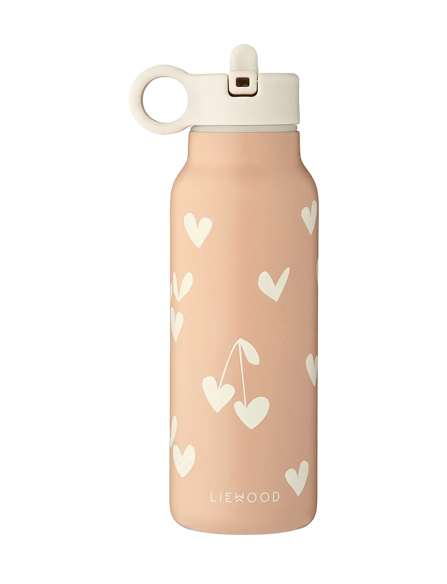 Liewood - Falk Water Bottle 350 ml - vannflasker - sweethearts / pale tuscany - 0