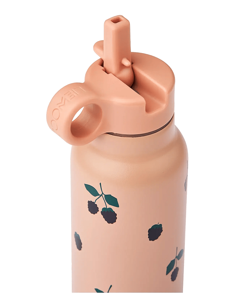 Liewood - Falk Water Bottle 350 ml - wasserflaschen - berry / pale tuscany - 1