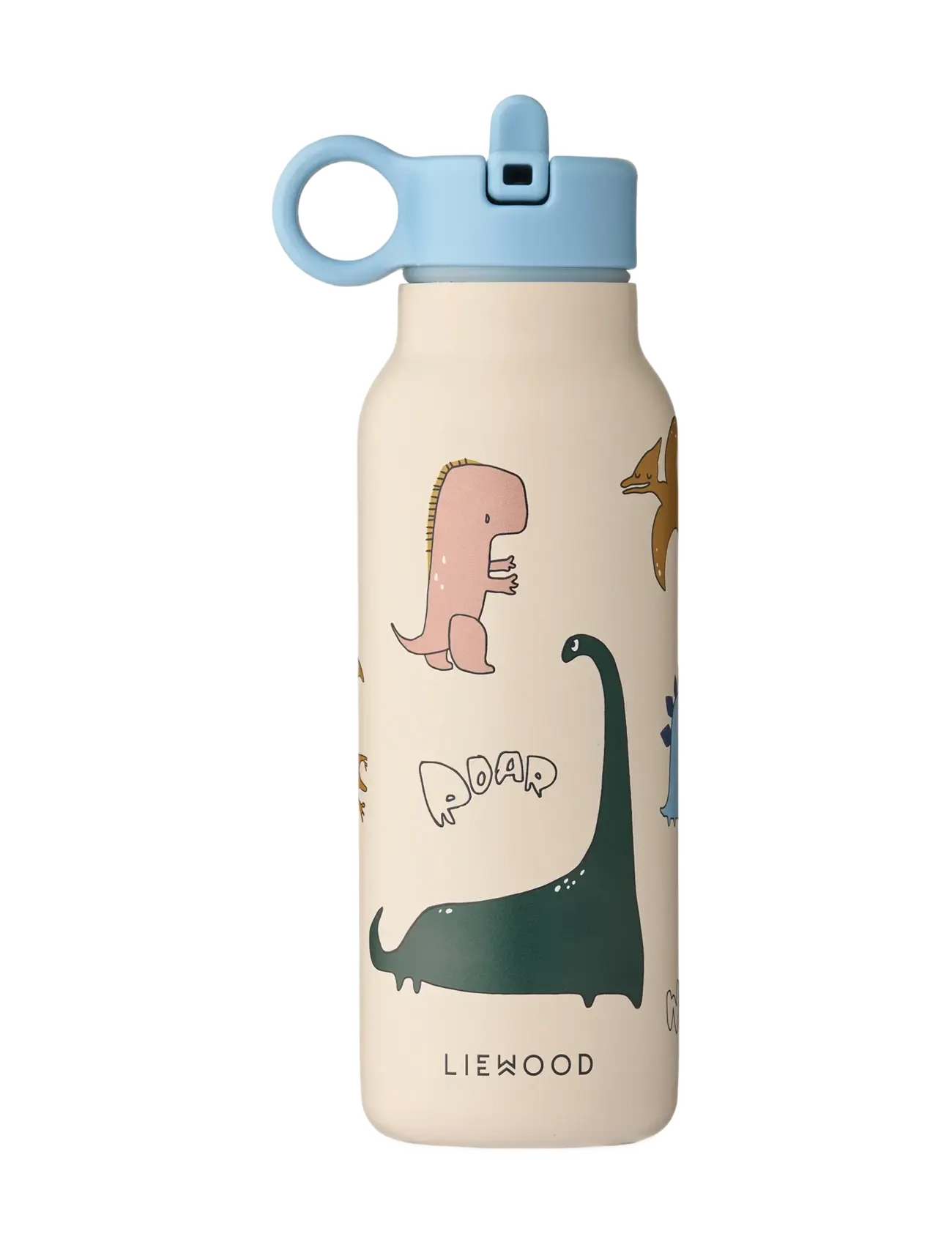 Liewood Falk Water Bottle 350 ml - Liewood - DINO ROAR / SANDY / beige