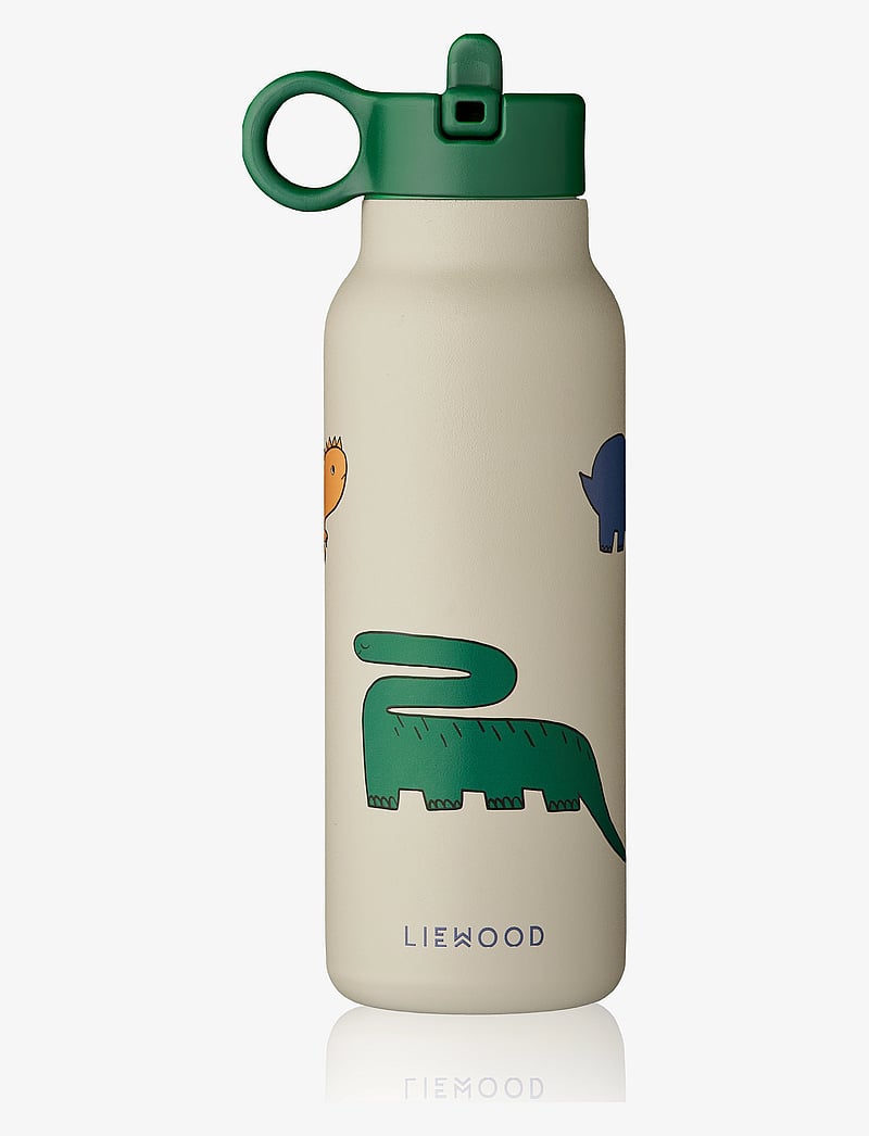 Liewood - Falk Water Bottle 350 ml - water bottles - dinosaurs / mist - 0
