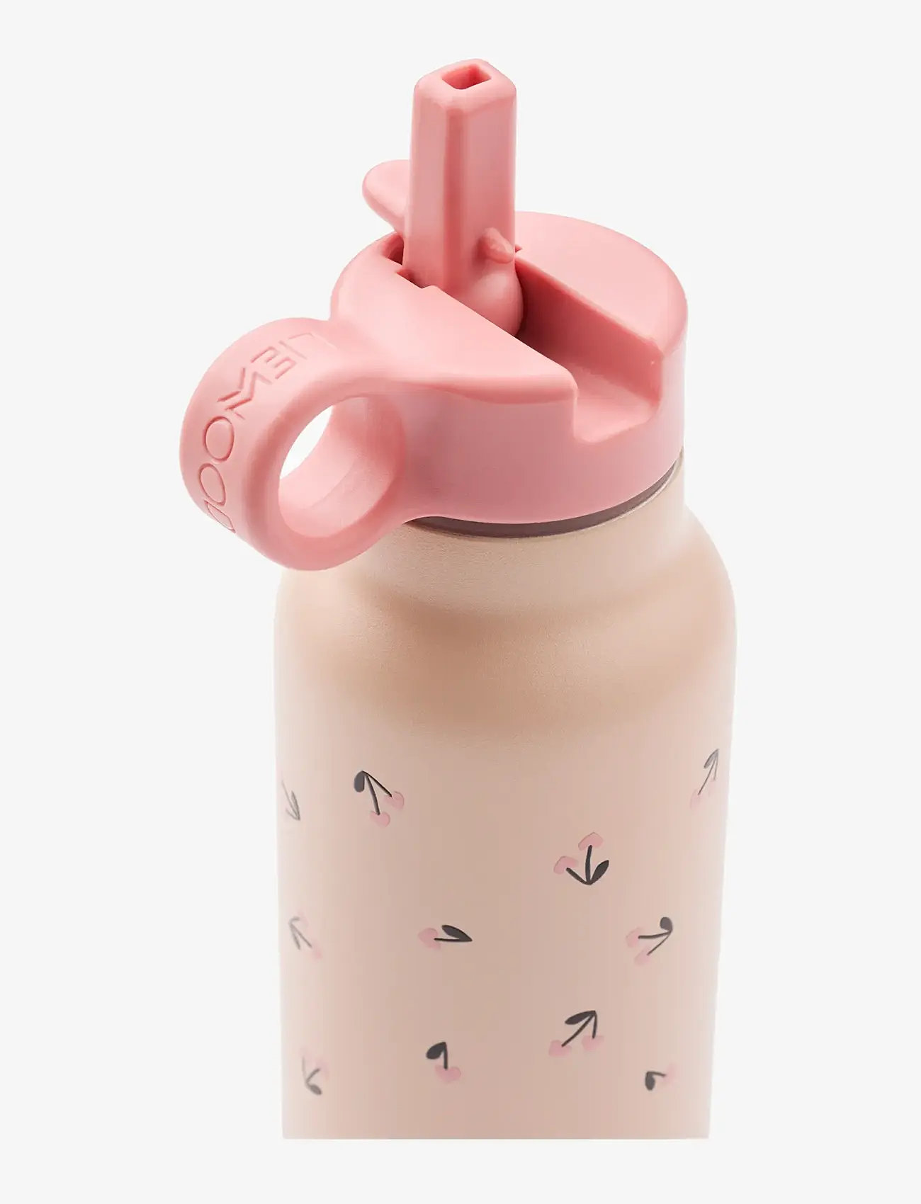 Liewood - Falk Water Bottle 350 ml - vandflasker - mini cherry heart / rosey - 2