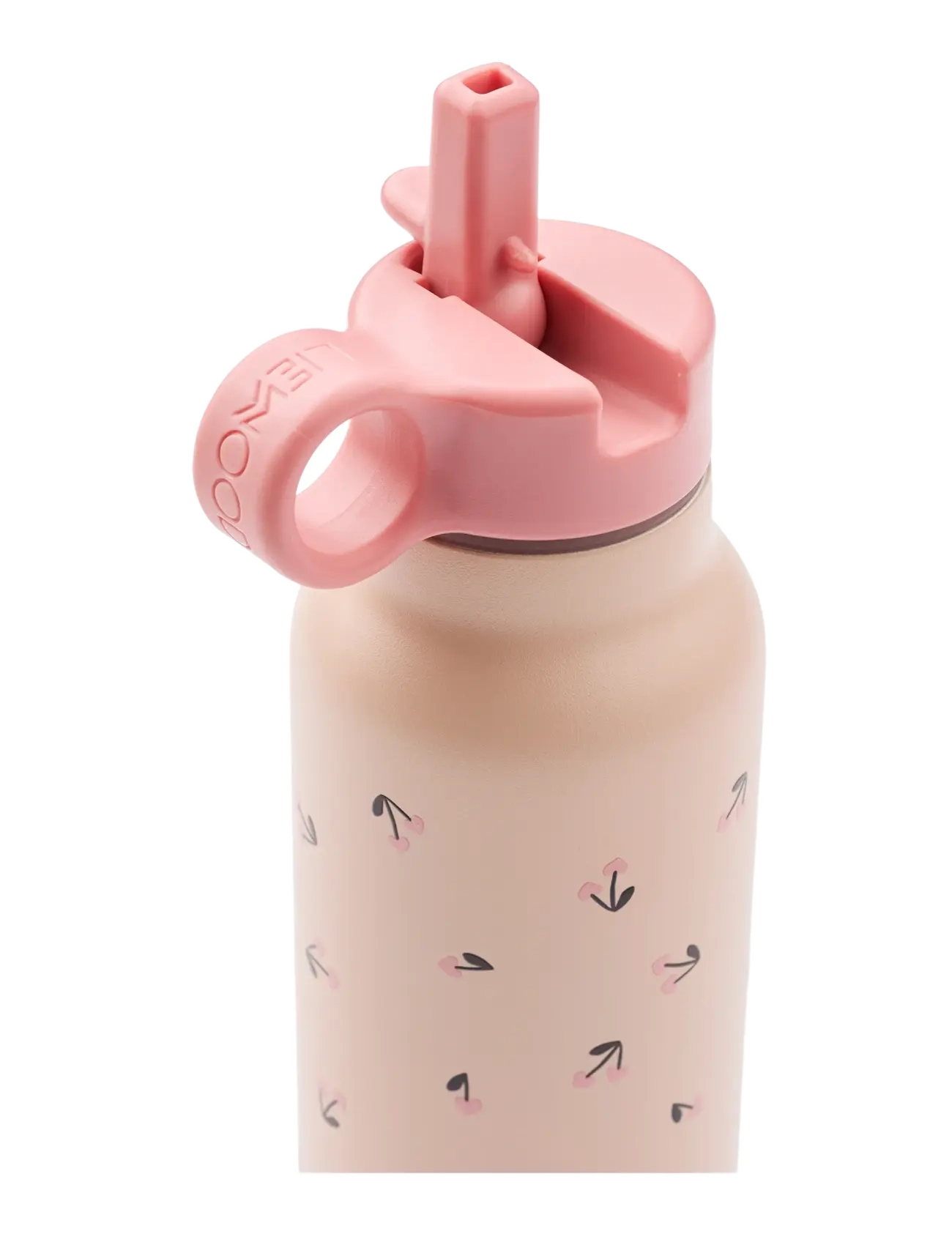 Liewood - Falk Water Bottle 350 ml - wasserflaschen - mini cherry heart / rosey - 2