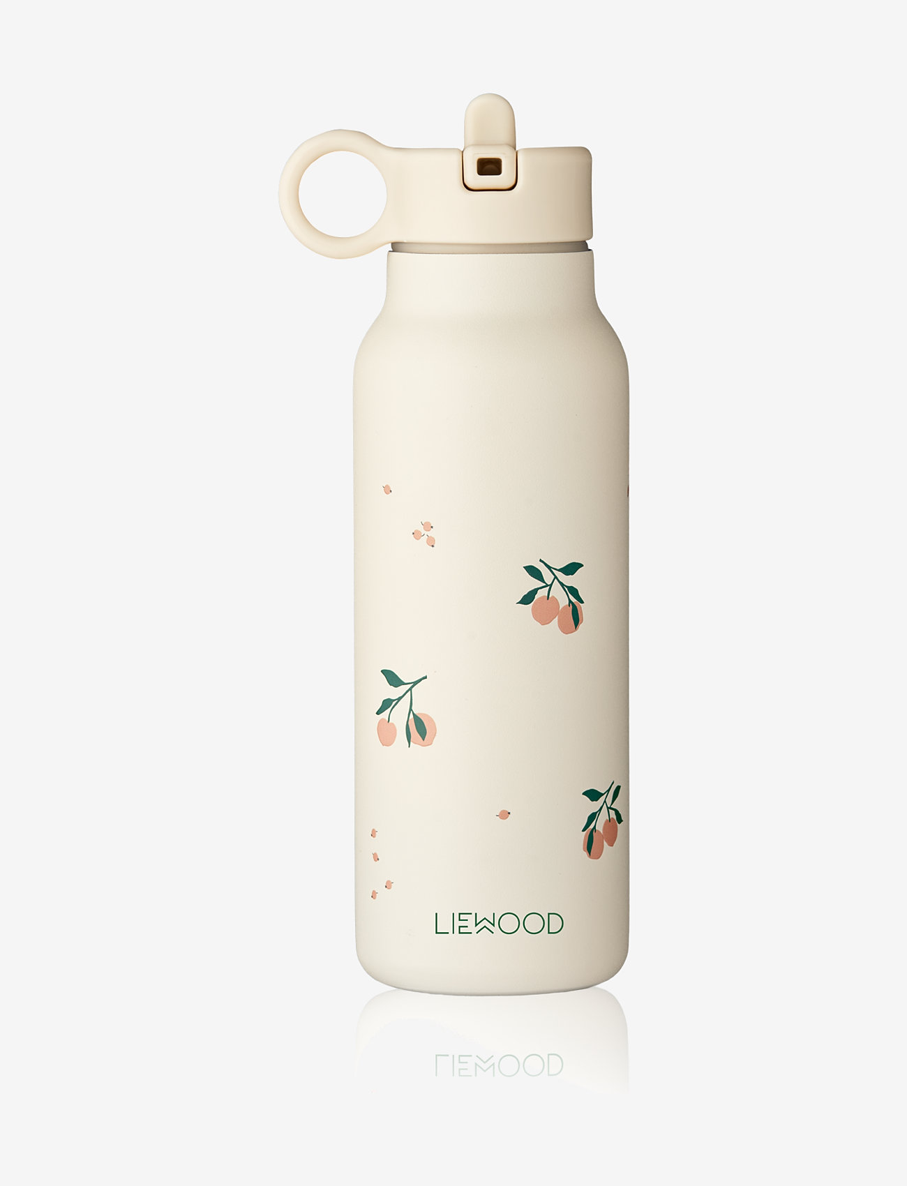 Liewood - Falk Water Bottle 350 ml - vattenflaskor - peach / sea shell mix - 0