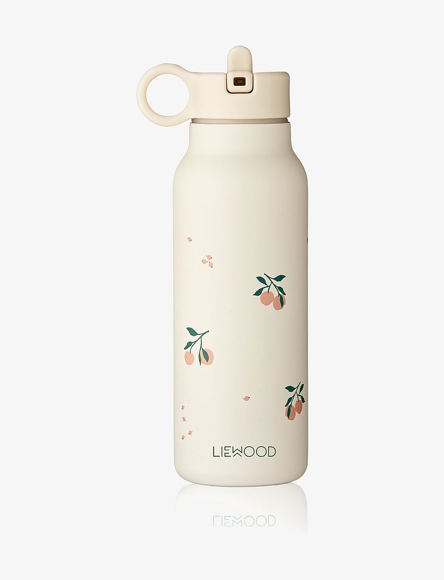 Liewood - Falk Water Bottle 350 ml - vandflasker - peach / sea shell mix - 0