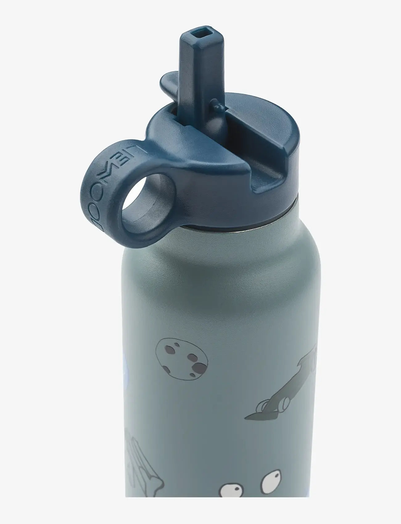 Liewood - Falk Water Bottle 350 ml - wasserflaschen - play / dusty peppermint - 1