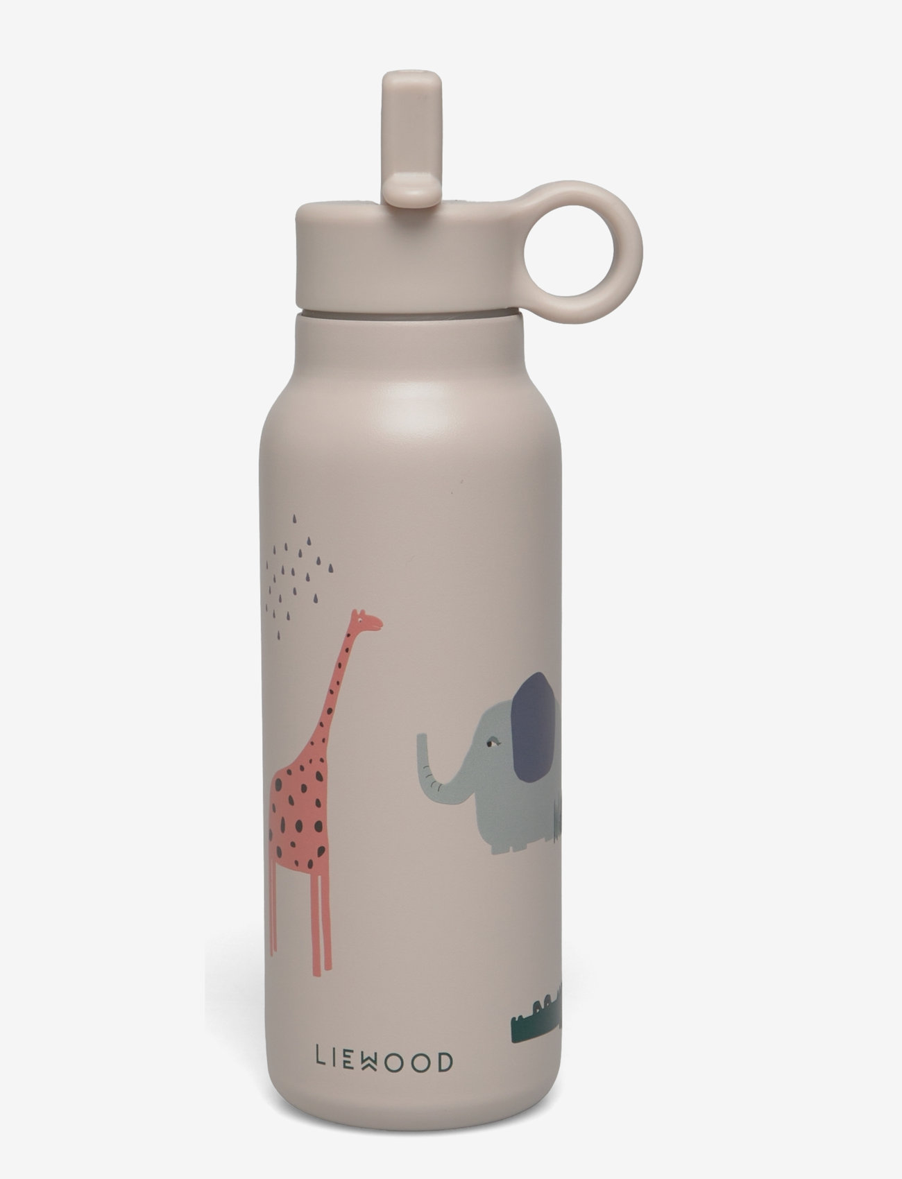 Liewood - Falk Water Bottle 350 ml - vattenflaskor - safari sandy mix - 0
