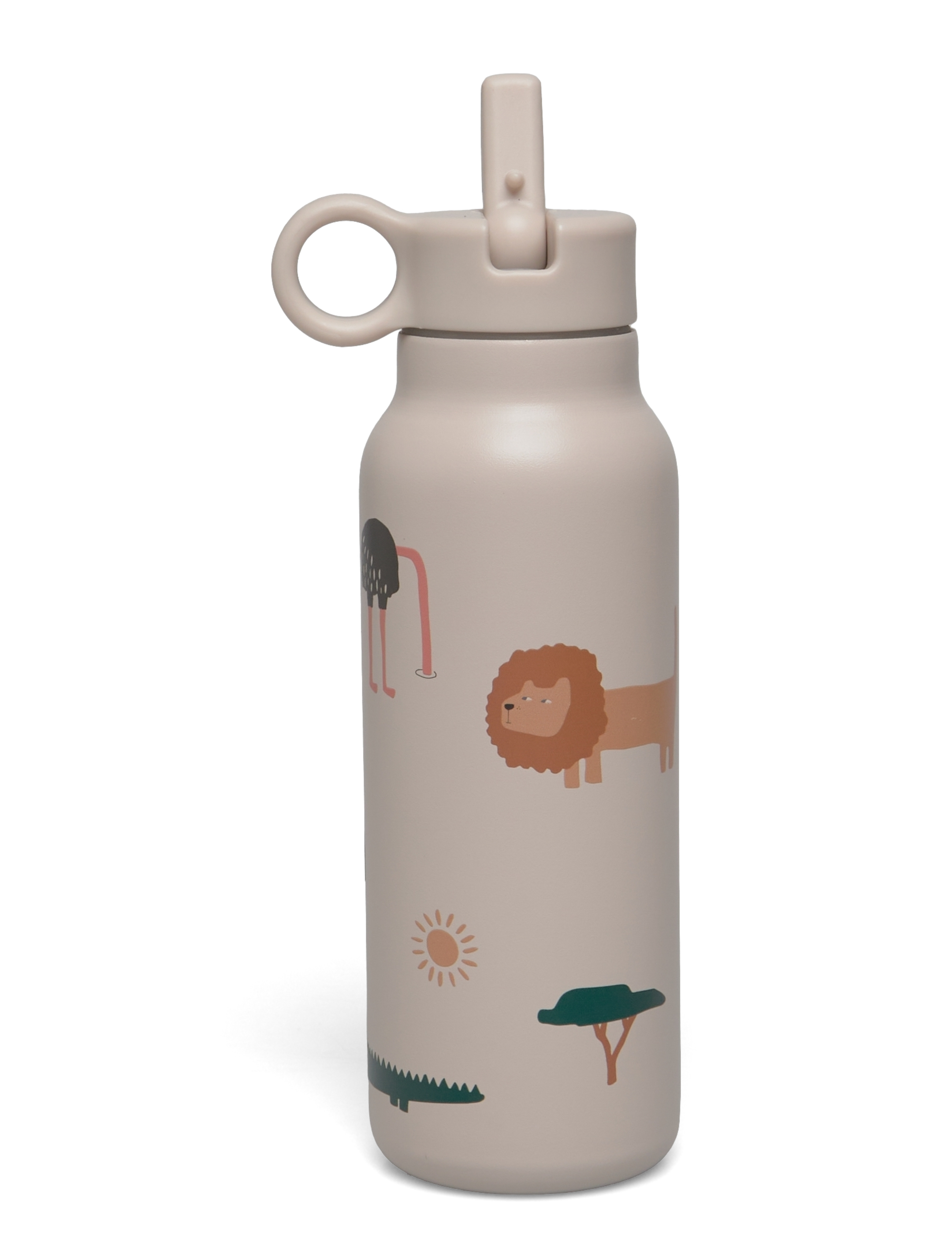 Liewood - Falk Water Bottle 350 ml - vattenflaskor - safari sandy mix - 1