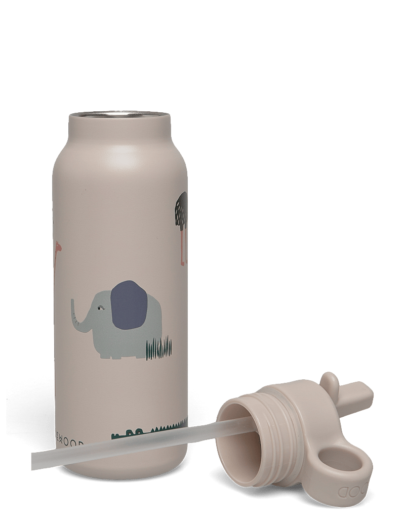 Liewood - Falk Water Bottle 350 ml - vattenflaskor - safari sandy mix - 2