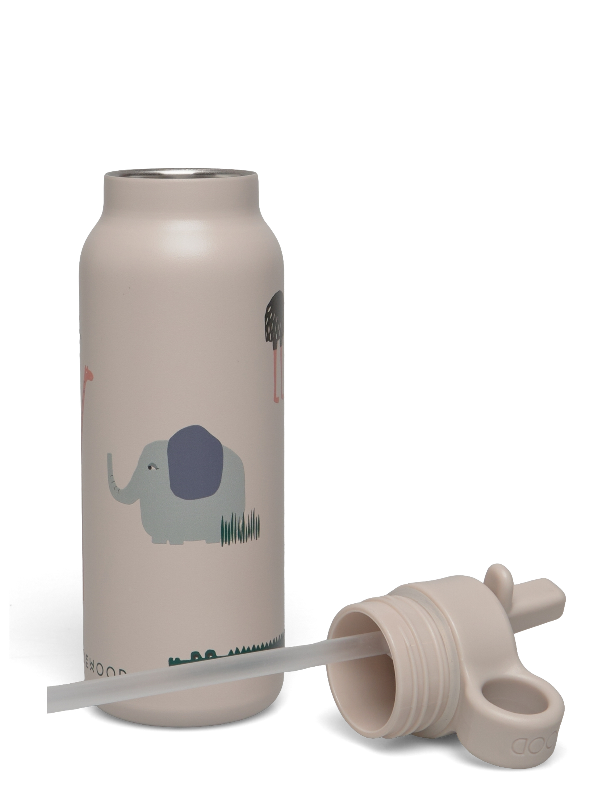 Liewood - Falk Water Bottle 350 ml - vattenflaskor - safari sandy mix - 2
