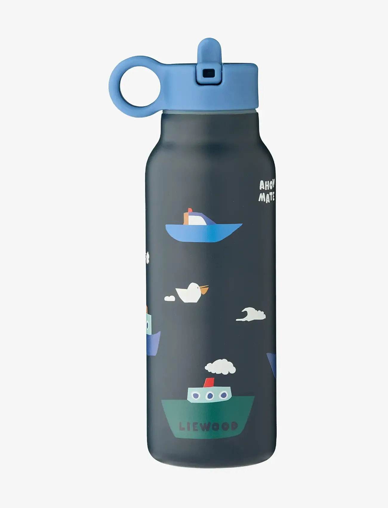 Liewood - Falk Water Bottle 350 ml - wasserflaschen - sailing / classic navy - 1