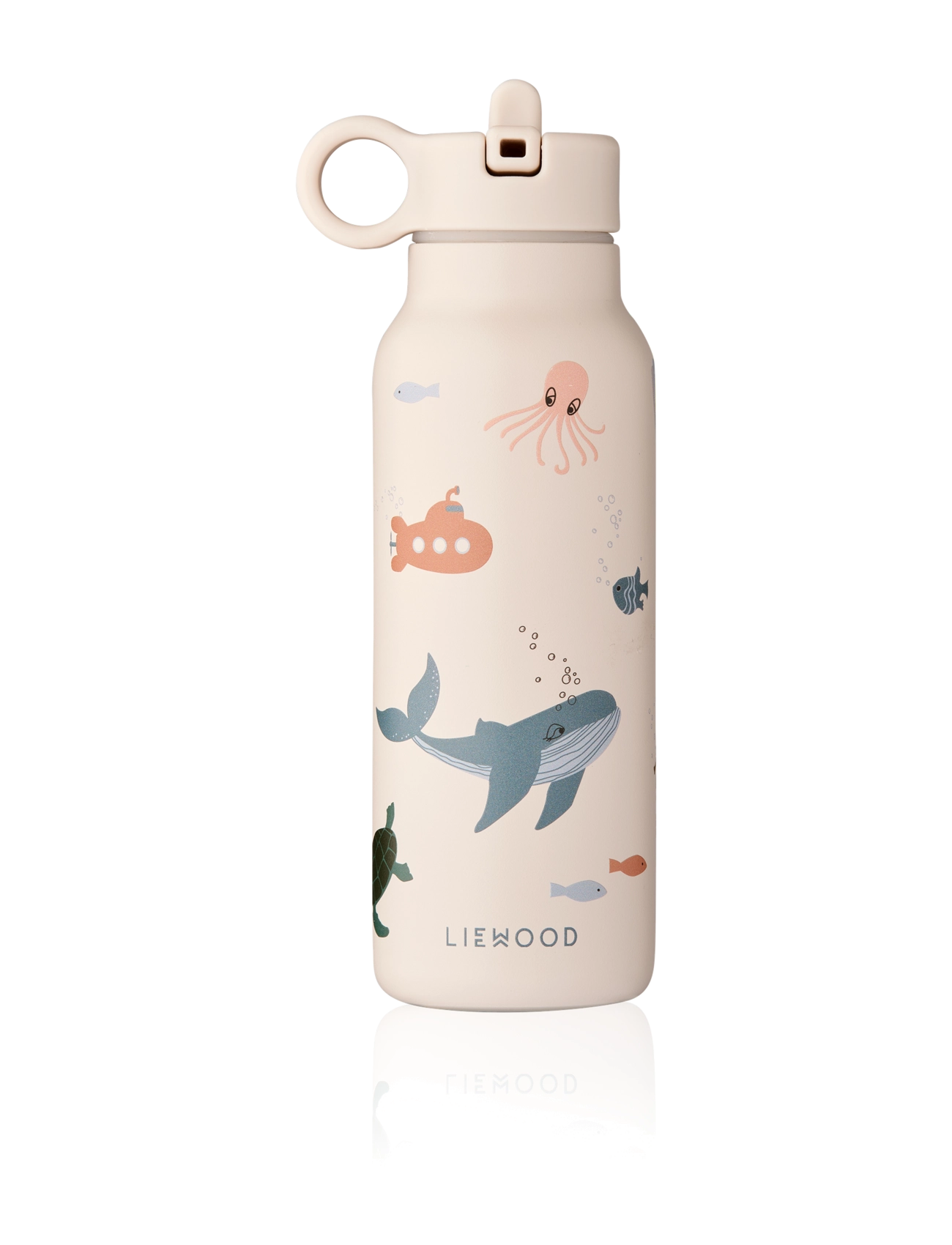 Liewood Falk Water Bottle 350 ml, 350 ml, Cream, Hjem > Måltidstid, Børn