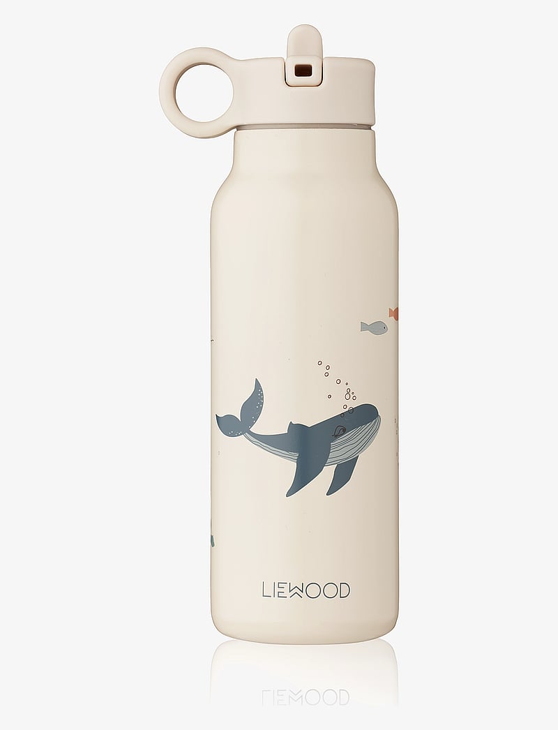 Liewood - Falk Water Bottle 350 ml - wasserflaschen - sea creature / sandy - 0