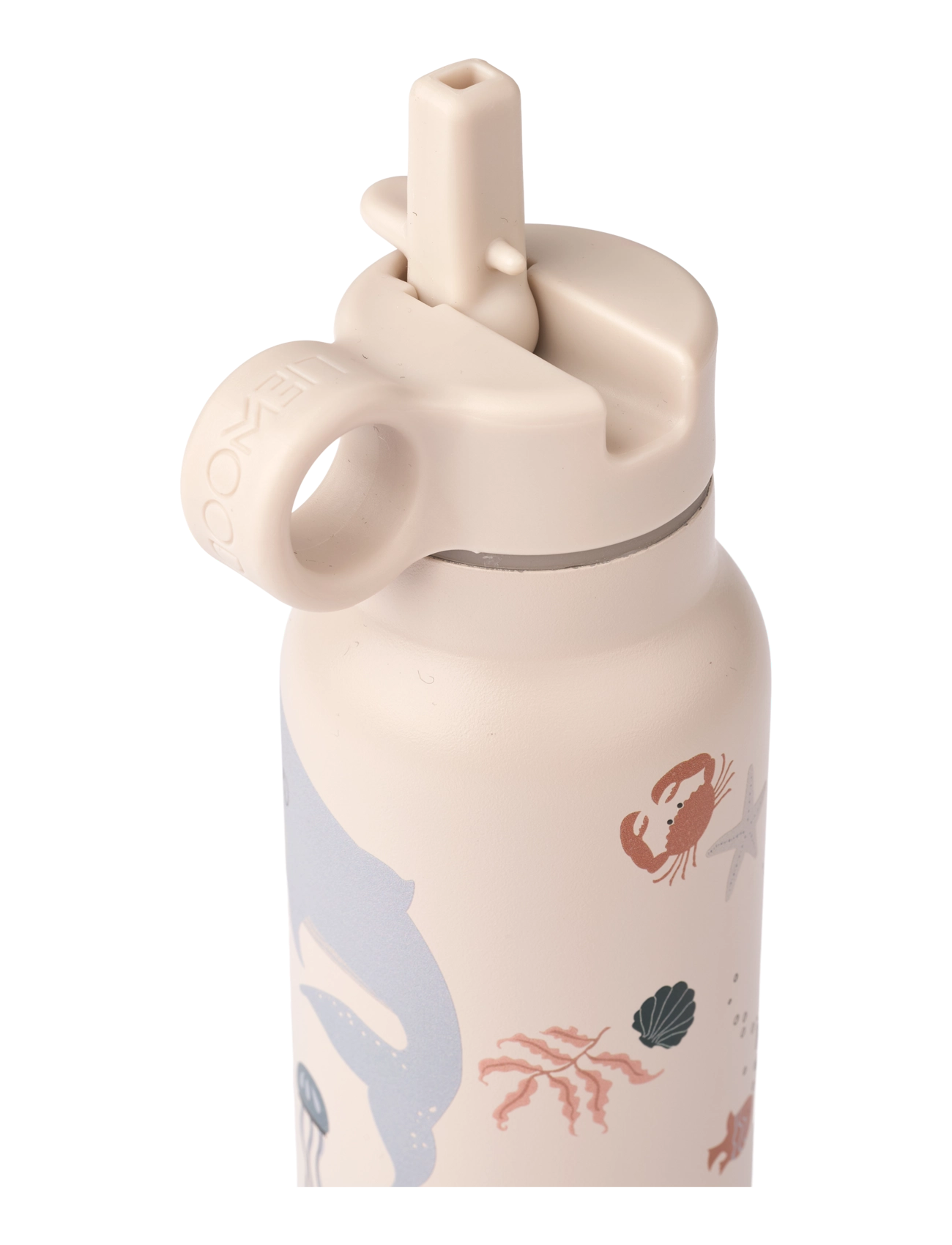 Liewood - Falk Water Bottle 350 ml - vattenflaskor - sea creature / sandy - 1